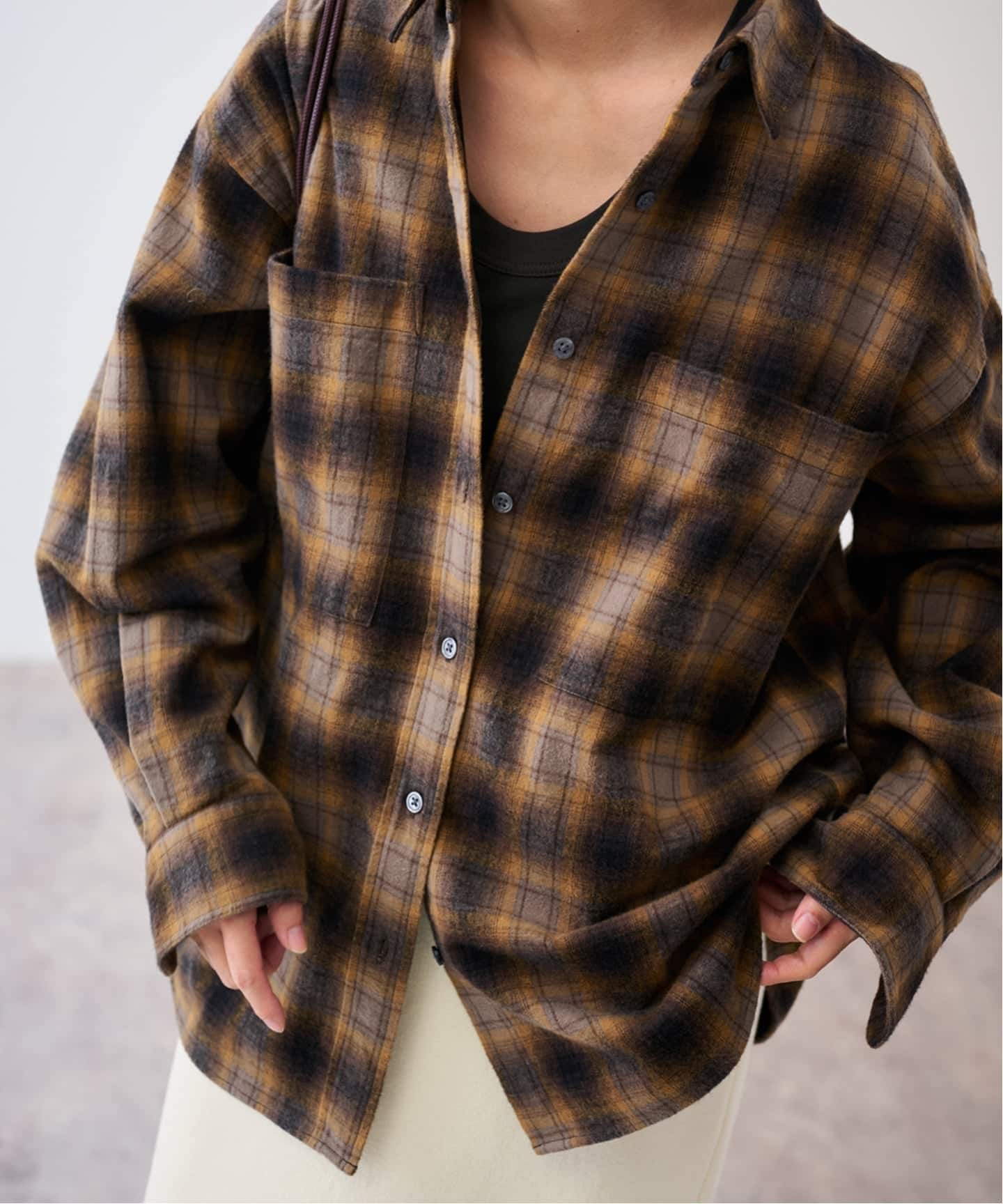 ネルチェックシャツ（シャツ／ブラウス）｜FRAMeWORK（フレームワーク