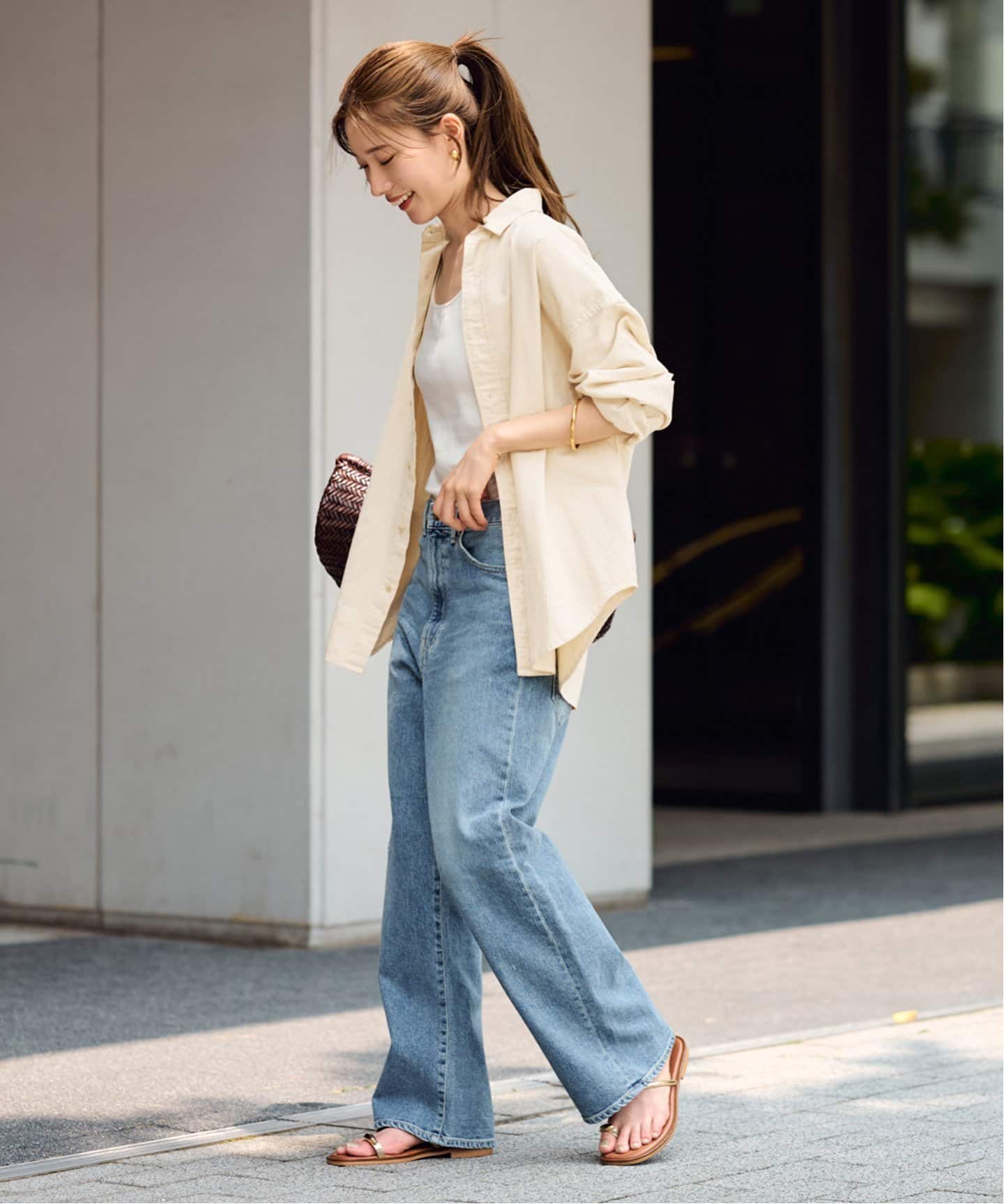 スラブダンガリーシャツ（シャツ／ブラウス）｜FRAMeWORK（フレーム