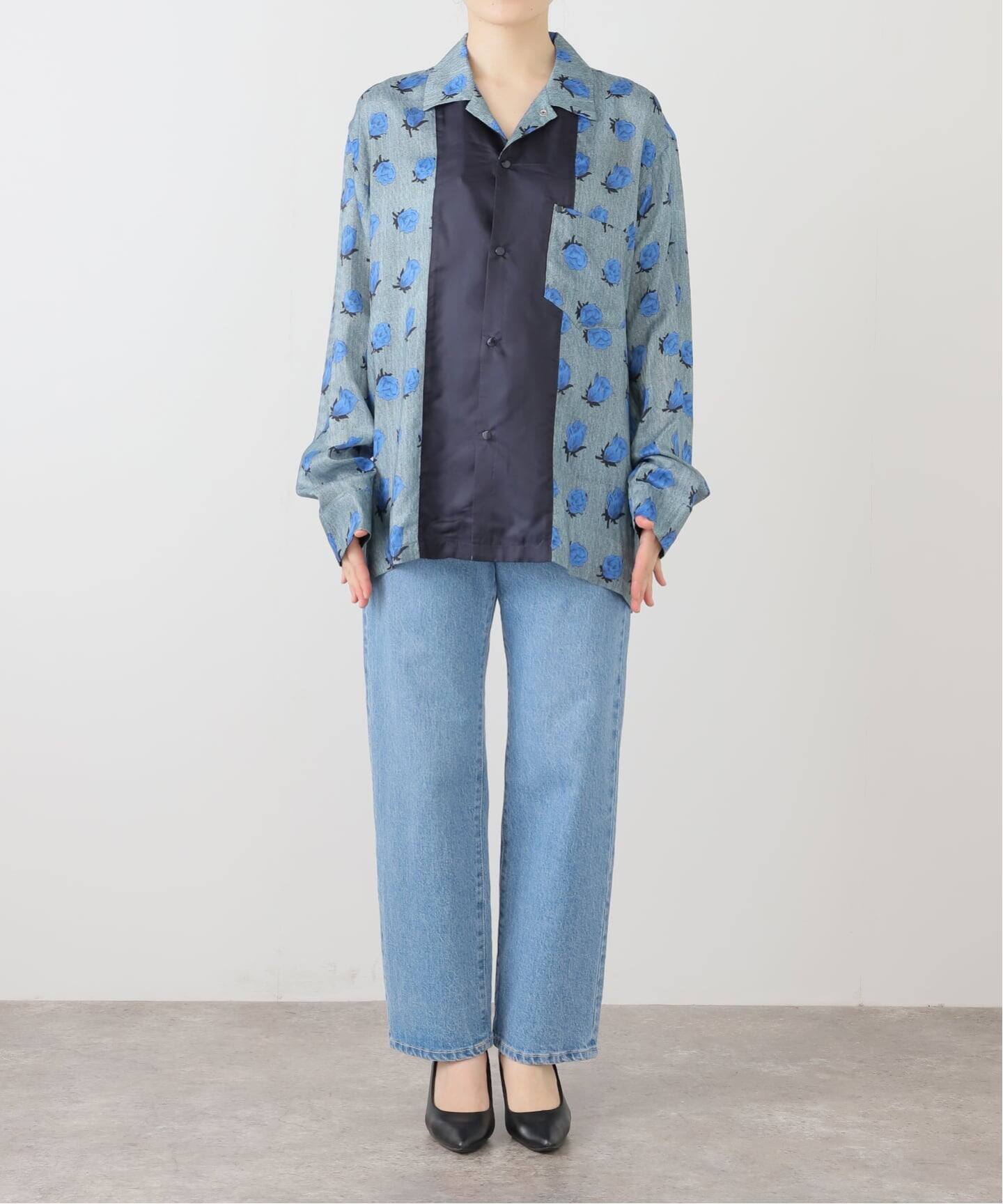 TOGA TOO/トーガトゥ】Inner print shirt：シャツ（シャツ／ブラウス