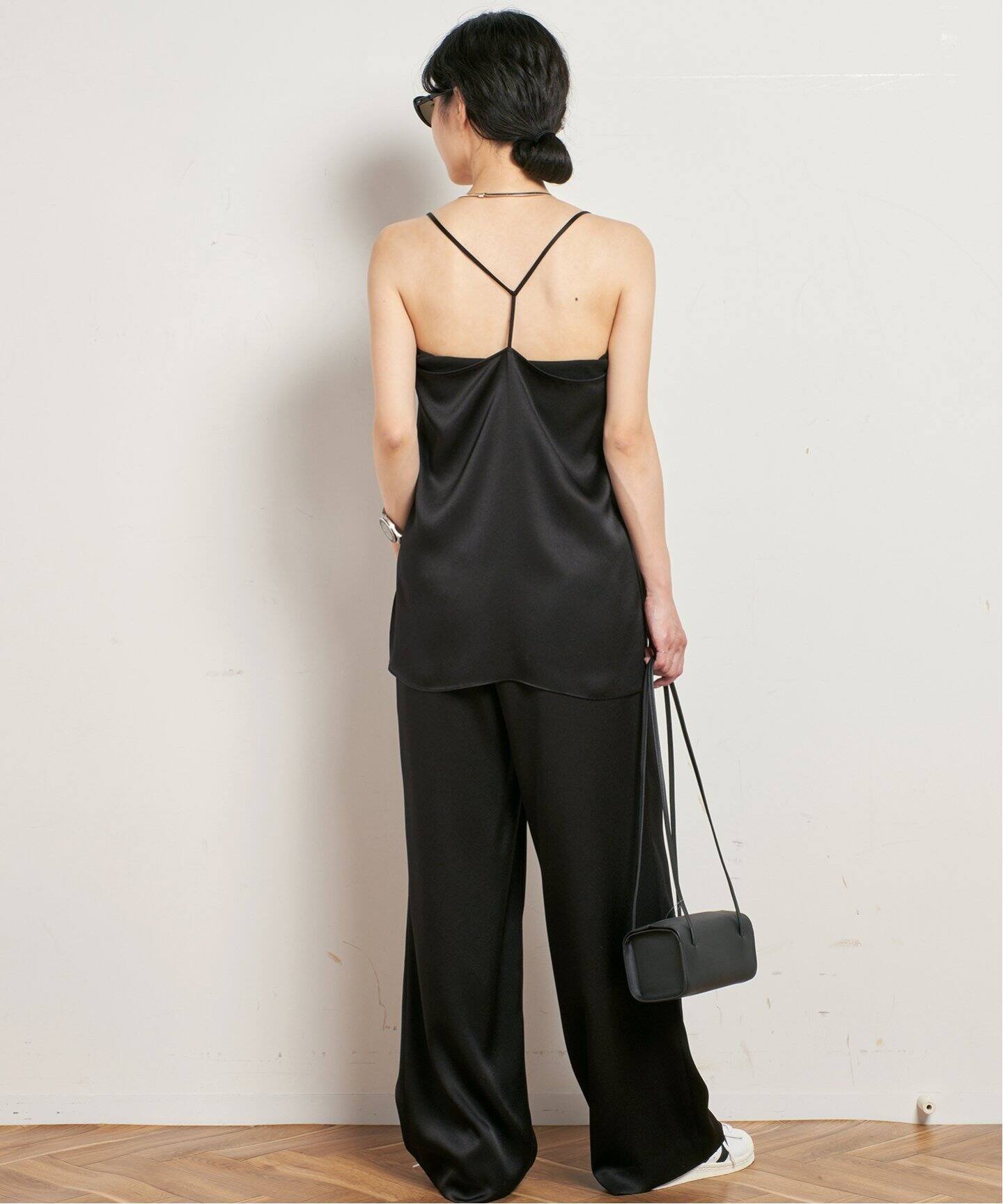 サテンジョーゼットキャミソール（キャミソール）｜AP STUDIO