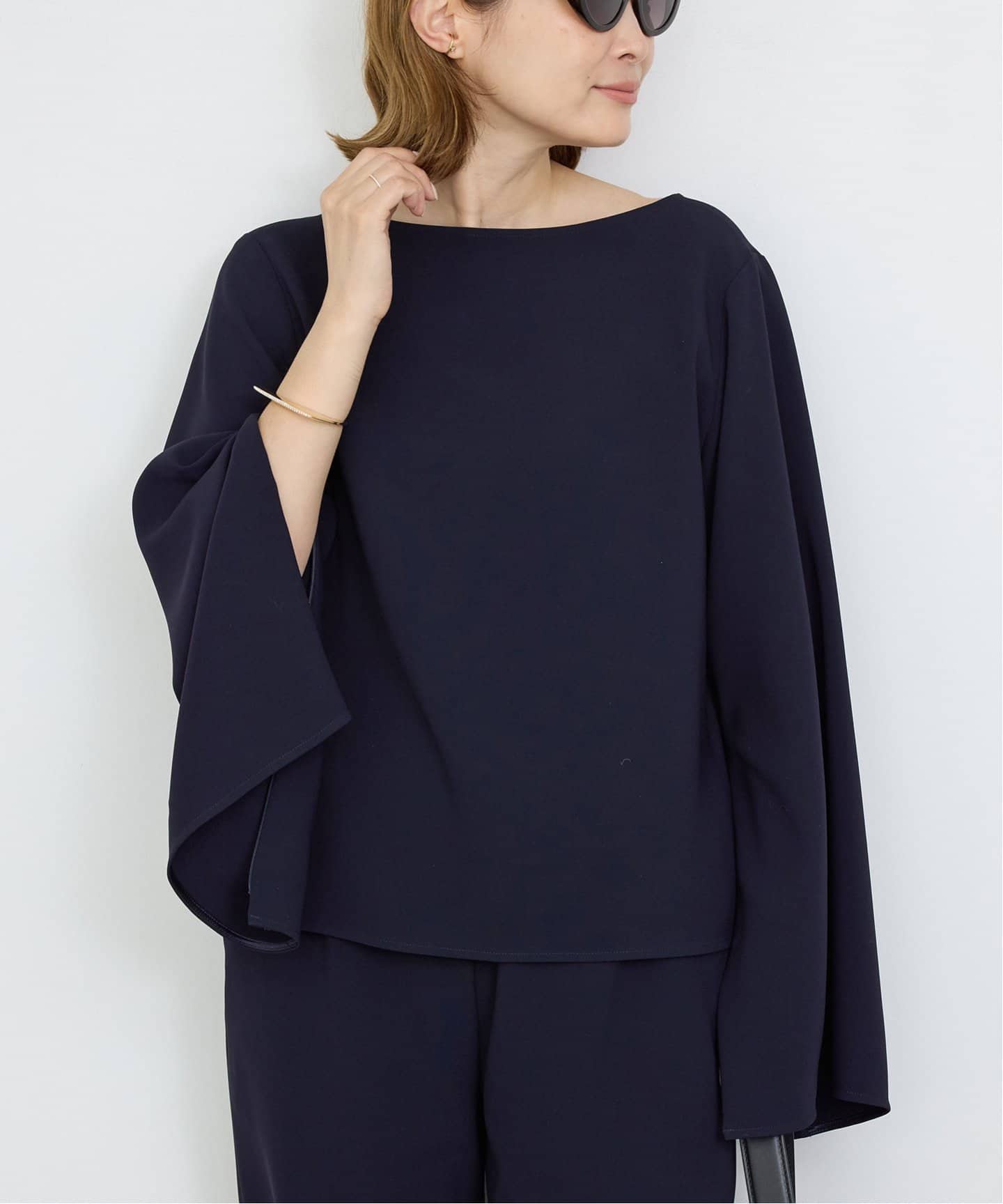 Sofia ジップスリーブ ブラウス（シャツ／ブラウス）｜Deuxieme Classe