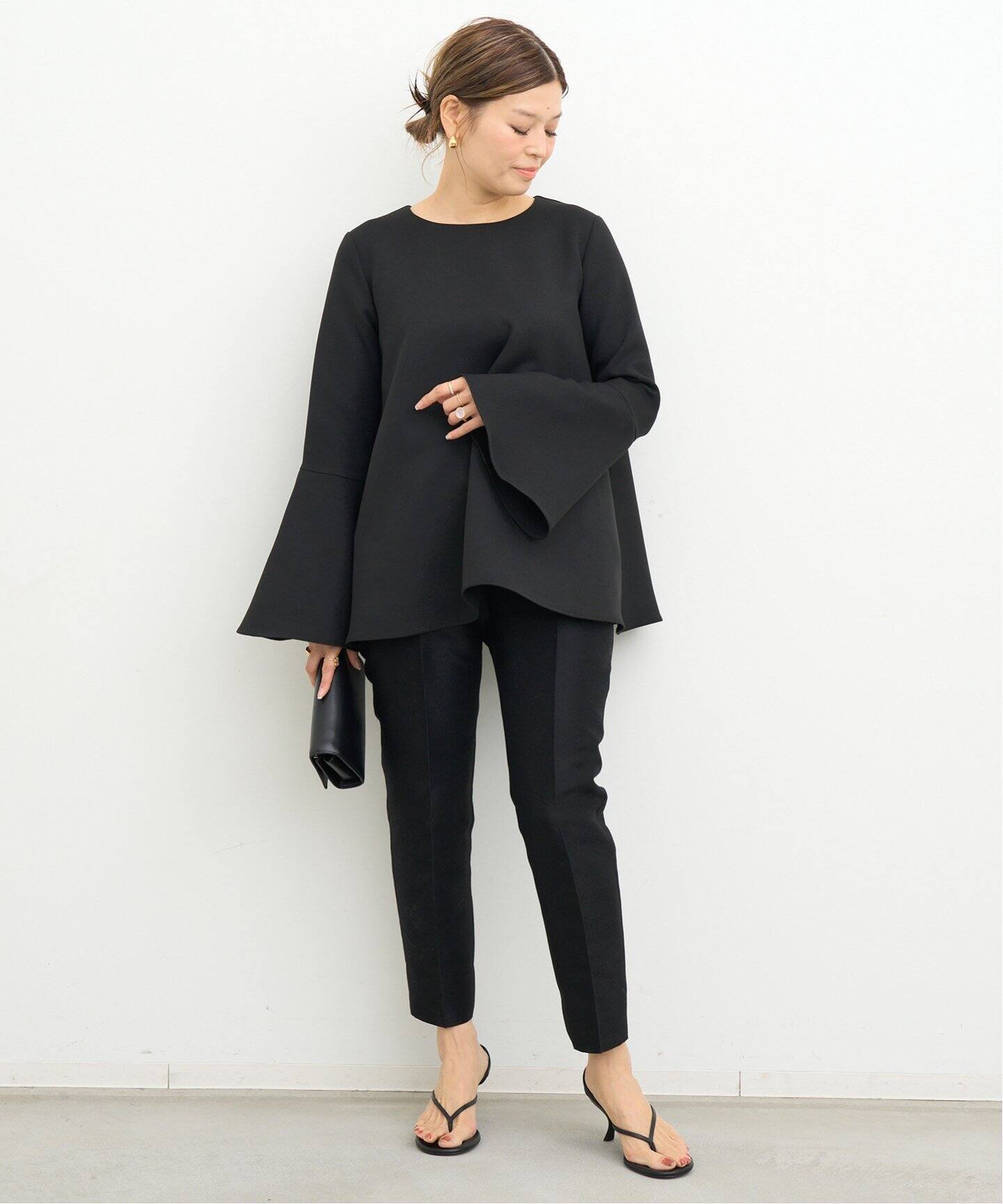 CELERI BELL SLEEVE プルオーバー（シャツ／ブラウス）｜Deuxieme