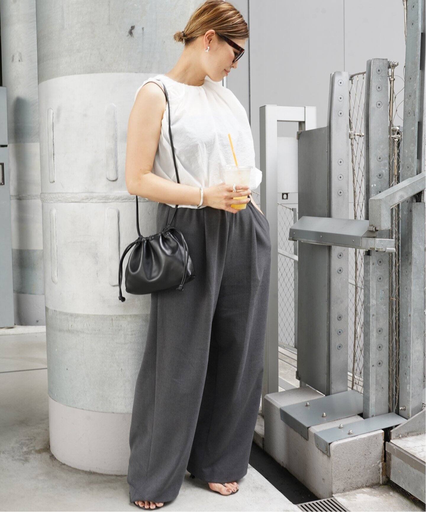 CELERI/セルリ】GATHER ショートトップス（シャツ／ブラウス