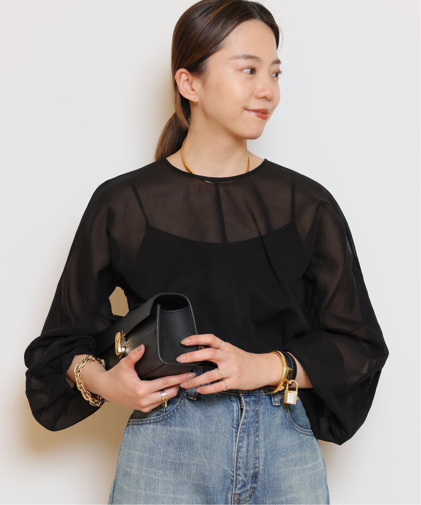 Col Pierrot/コルピエロ】スケリッタイ ブラウス（シャツ／ブラウス