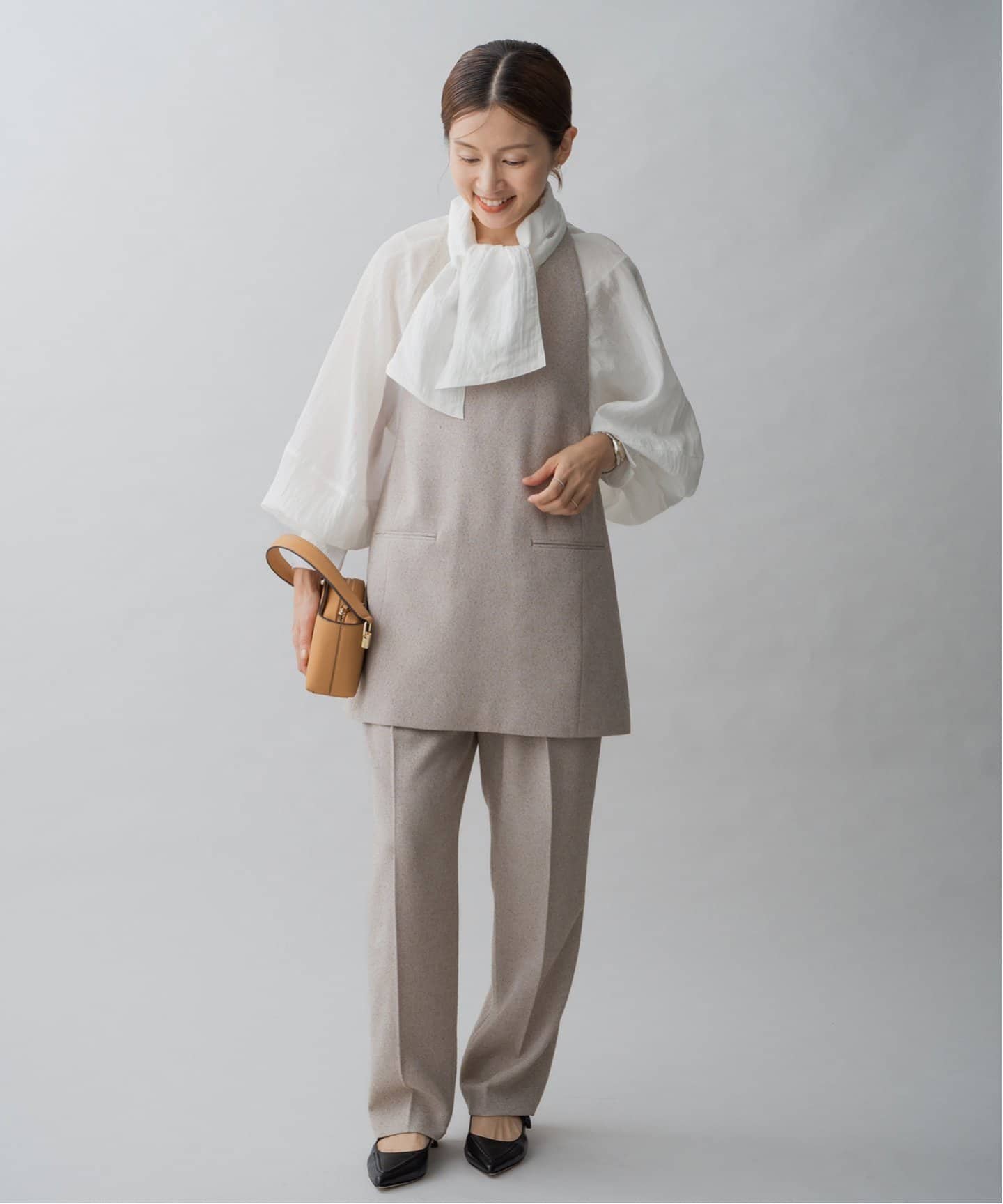 ＆NAVY 2way ボウタイ ブラウス（シャツ／ブラウス）｜IENA（イエナ