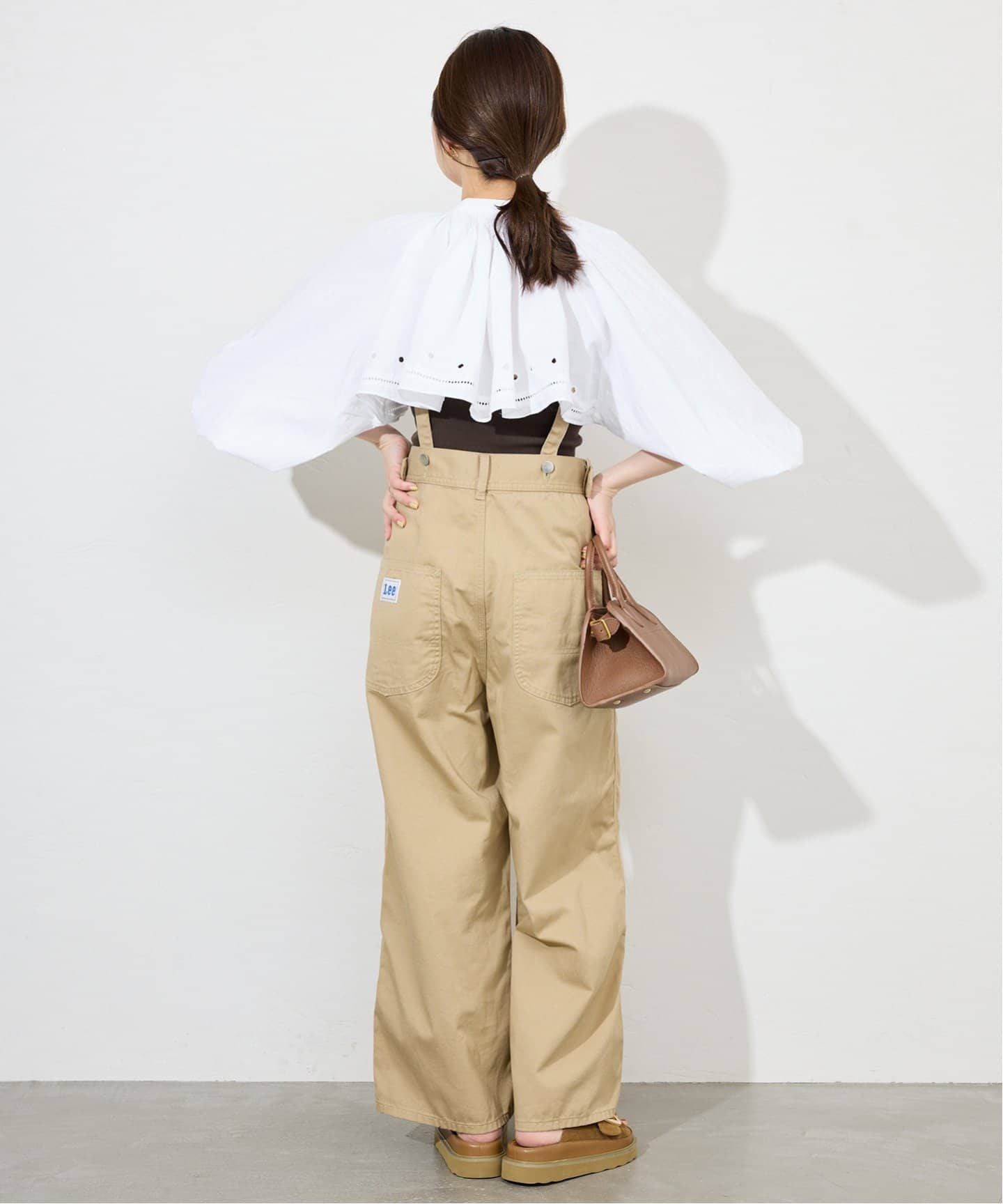 crinkle crinkle crinkle embroidery クロップド ブラウス CC-3526