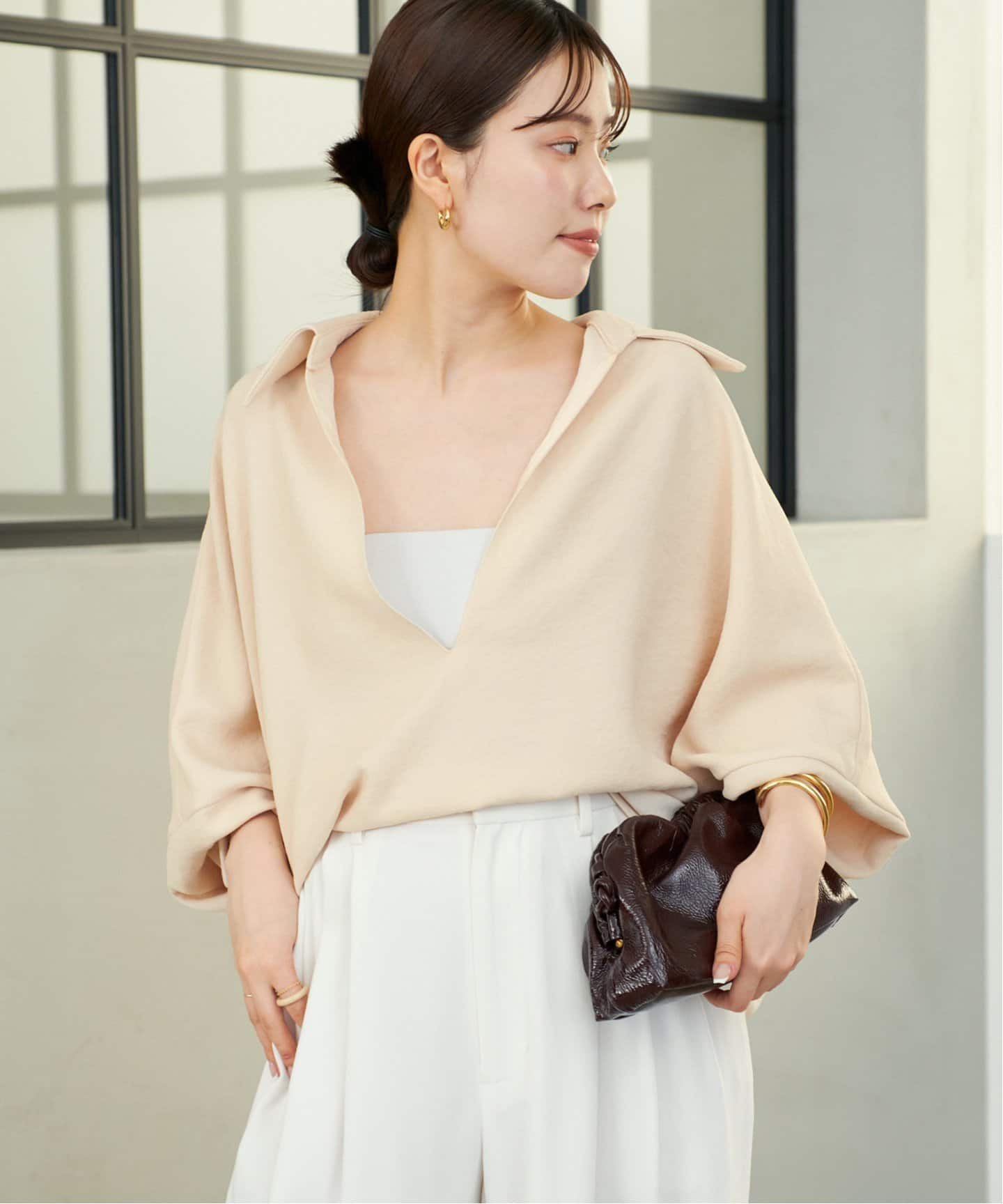 追加》GEORGETTE SKIPPER ブラウス（シャツ／ブラウス）｜Plage