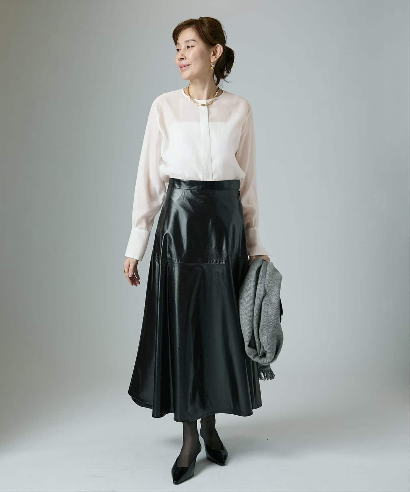 追加4》シアーブラウス（シャツ／ブラウス）｜VERMEIL par iena