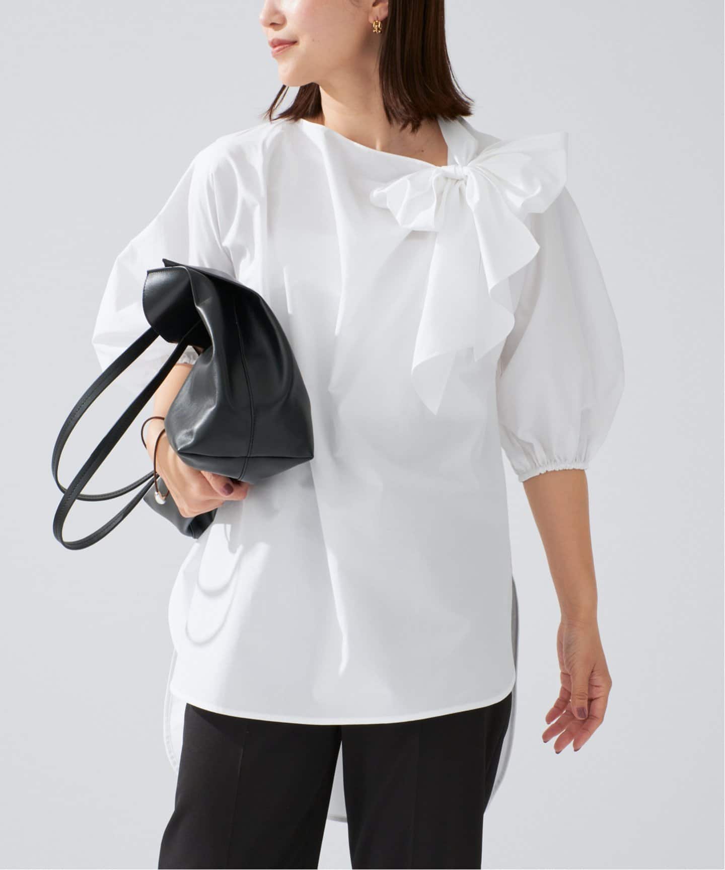 リボンブラウス（シャツ／ブラウス）｜VERMEIL par iena（ヴェルメイユ