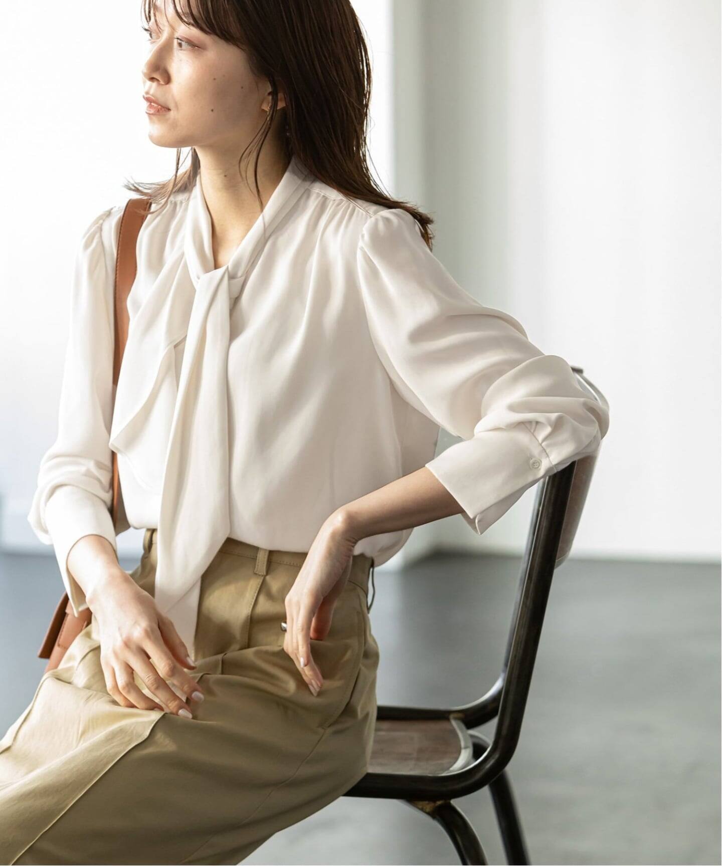 WEB限定追加》ロイヤルサテンボウタイブラウス 4（シャツ／ブラウス