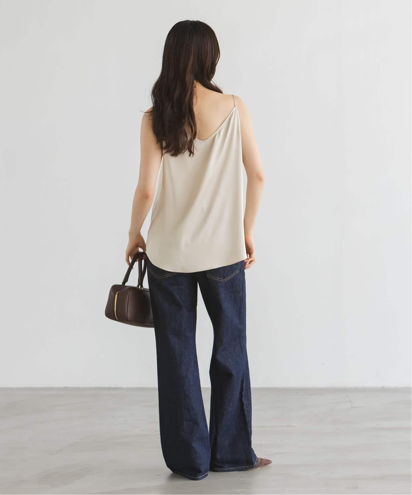 追加》メルティサテン2WAYキャミ（キャミソール）｜NOBLE（ノーブル