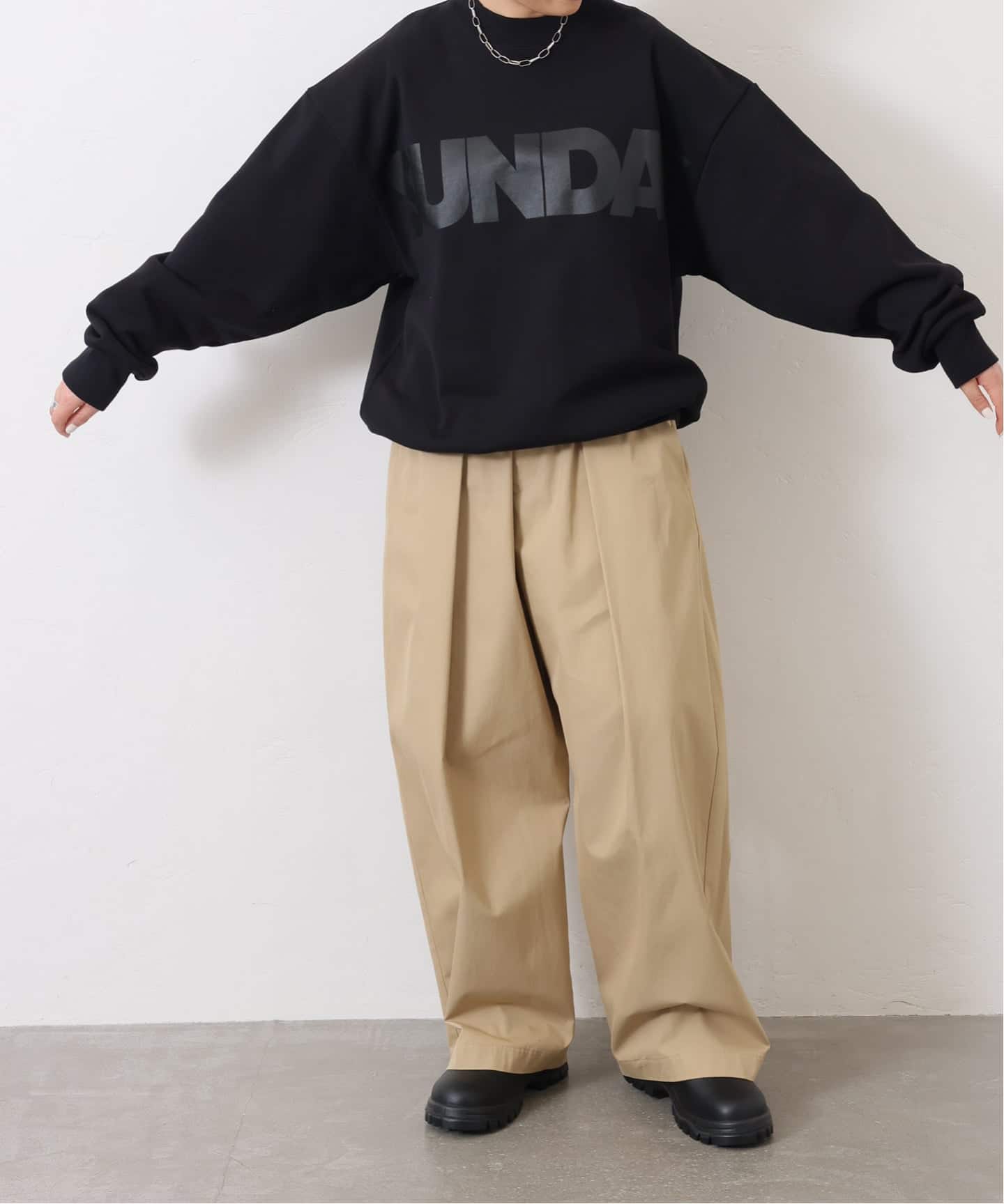 SUNDAY プリントスウェット（スウェット）｜journal standard luxe