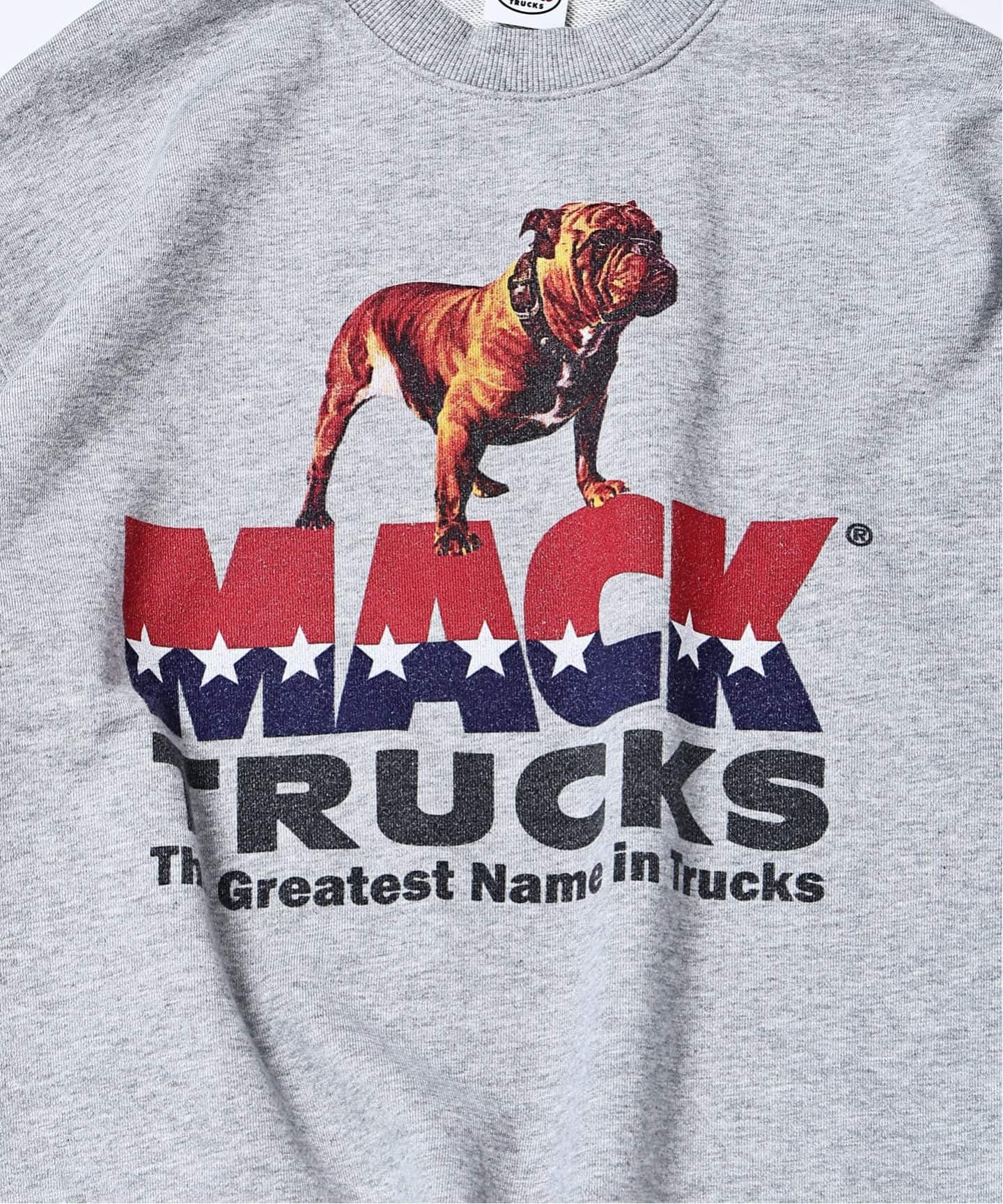MACK TRUCKS / マック・トラックス 別注 フェード プリント スウェット