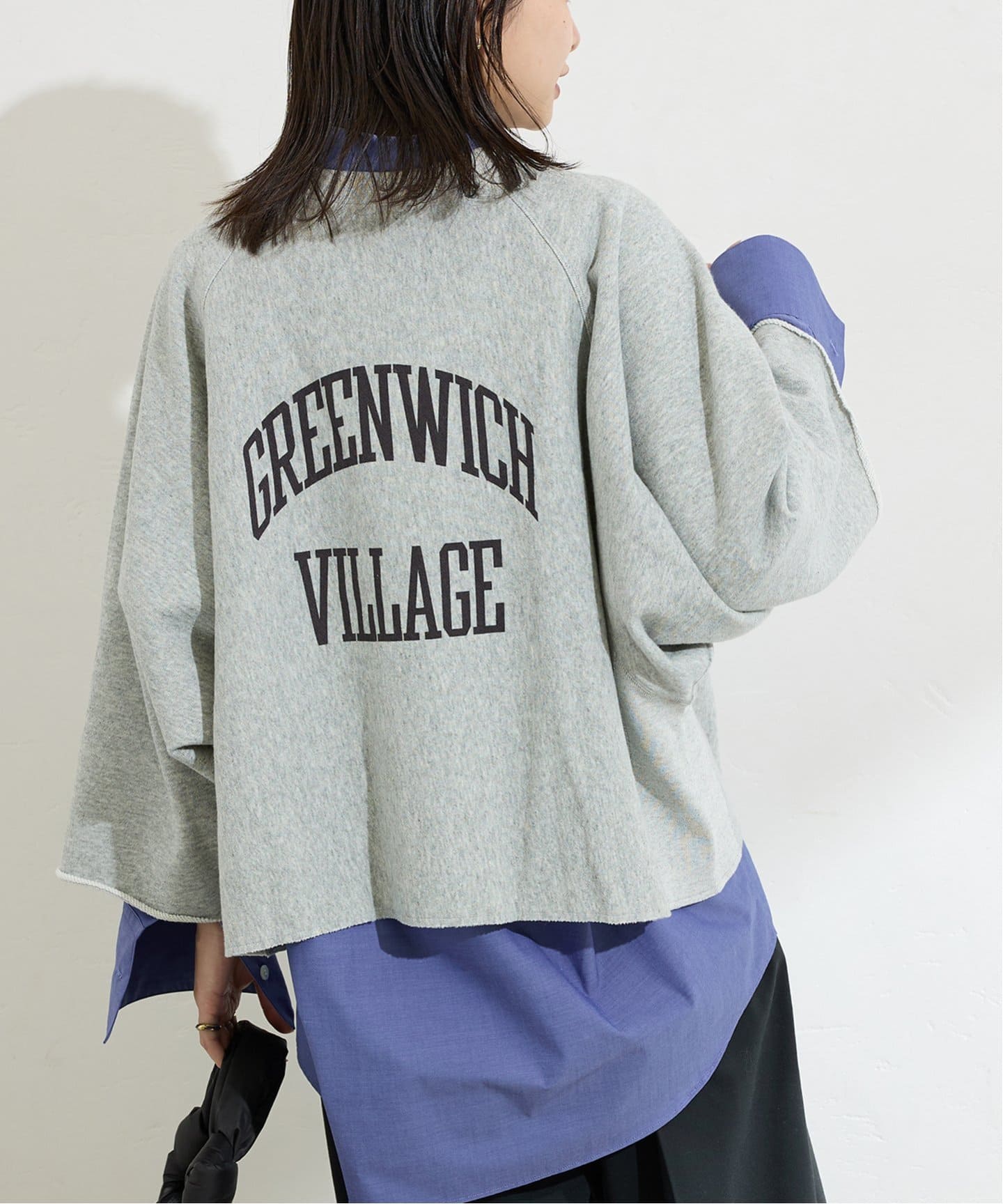 別注【CHAMPION/チャンピオン】カットオフ バックロゴスウェット