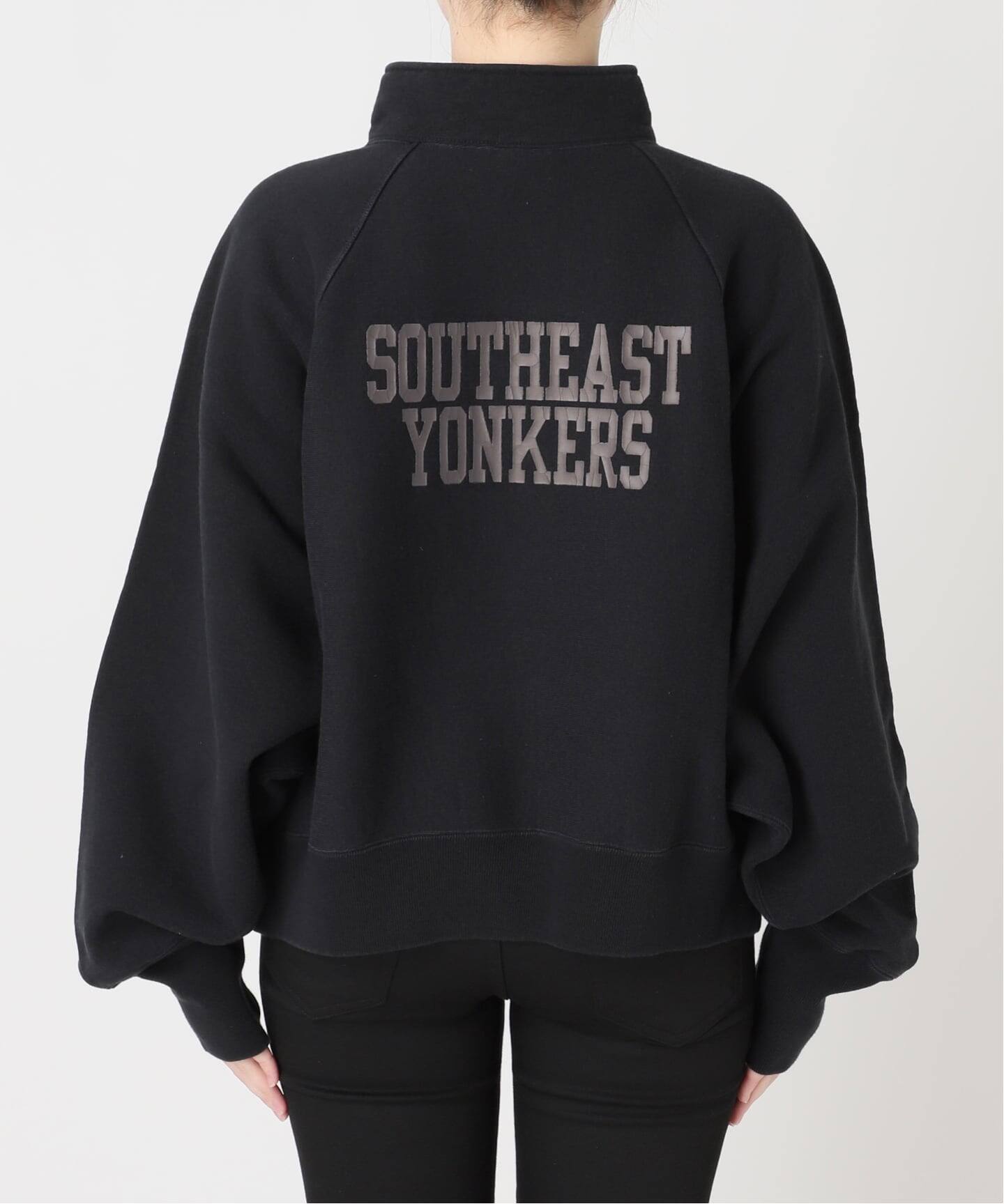 別注【CHAMPION/チャンピオン】for JS ハーフジップスウェット