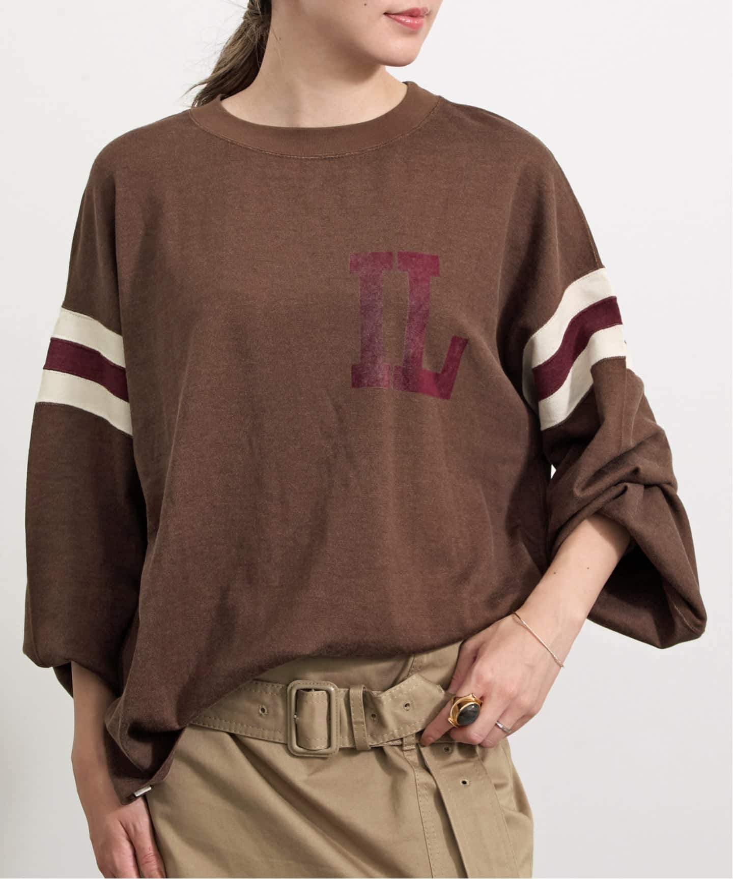 REMI RELIEF/レミ レリーフ】 FOOTBALL LONG SLEEVE T-SHIRTS（Tシャツ