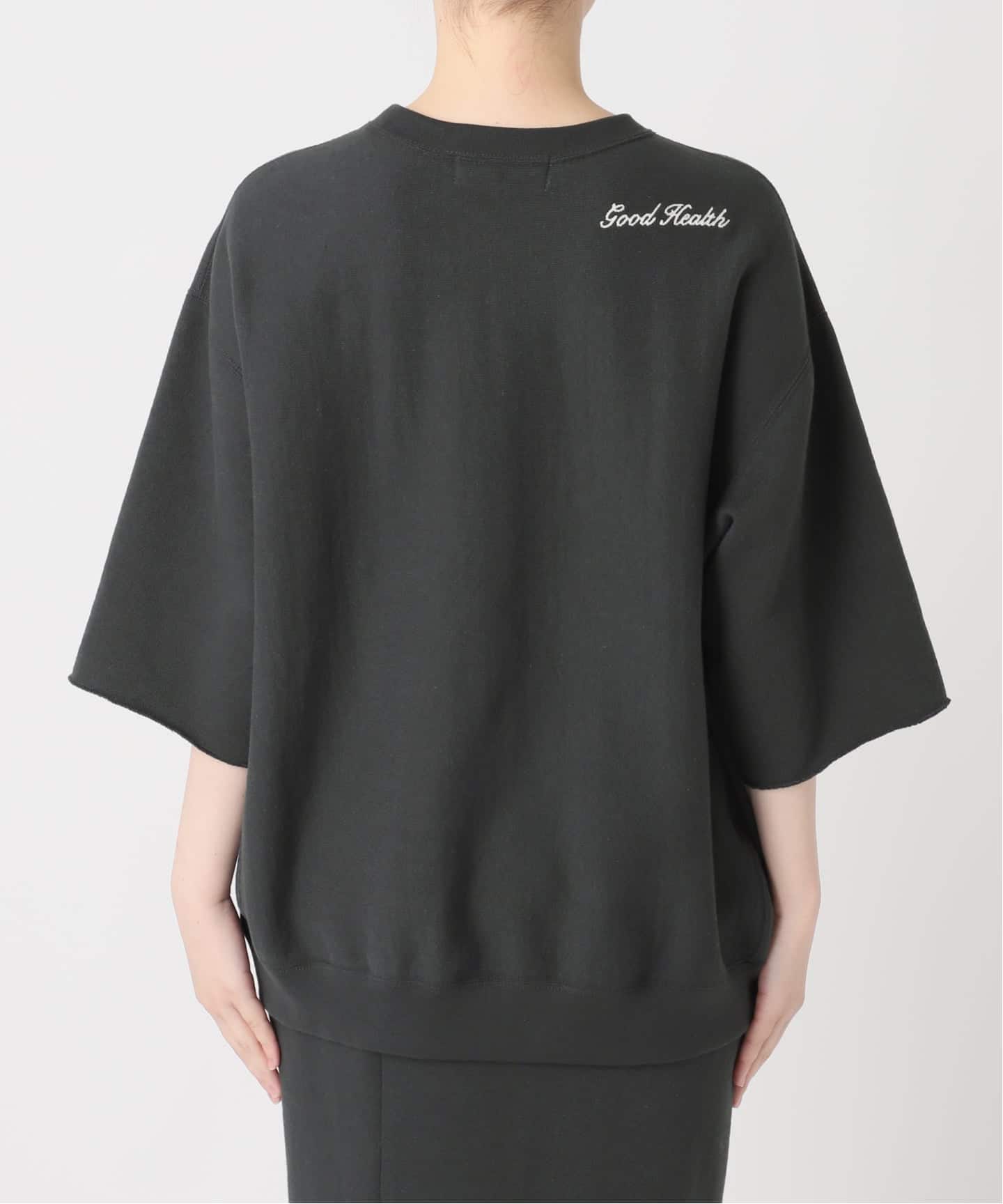 AMERICANA/アメリカーナ】 HALF SLEEVE SWEAT（スウェット）｜L