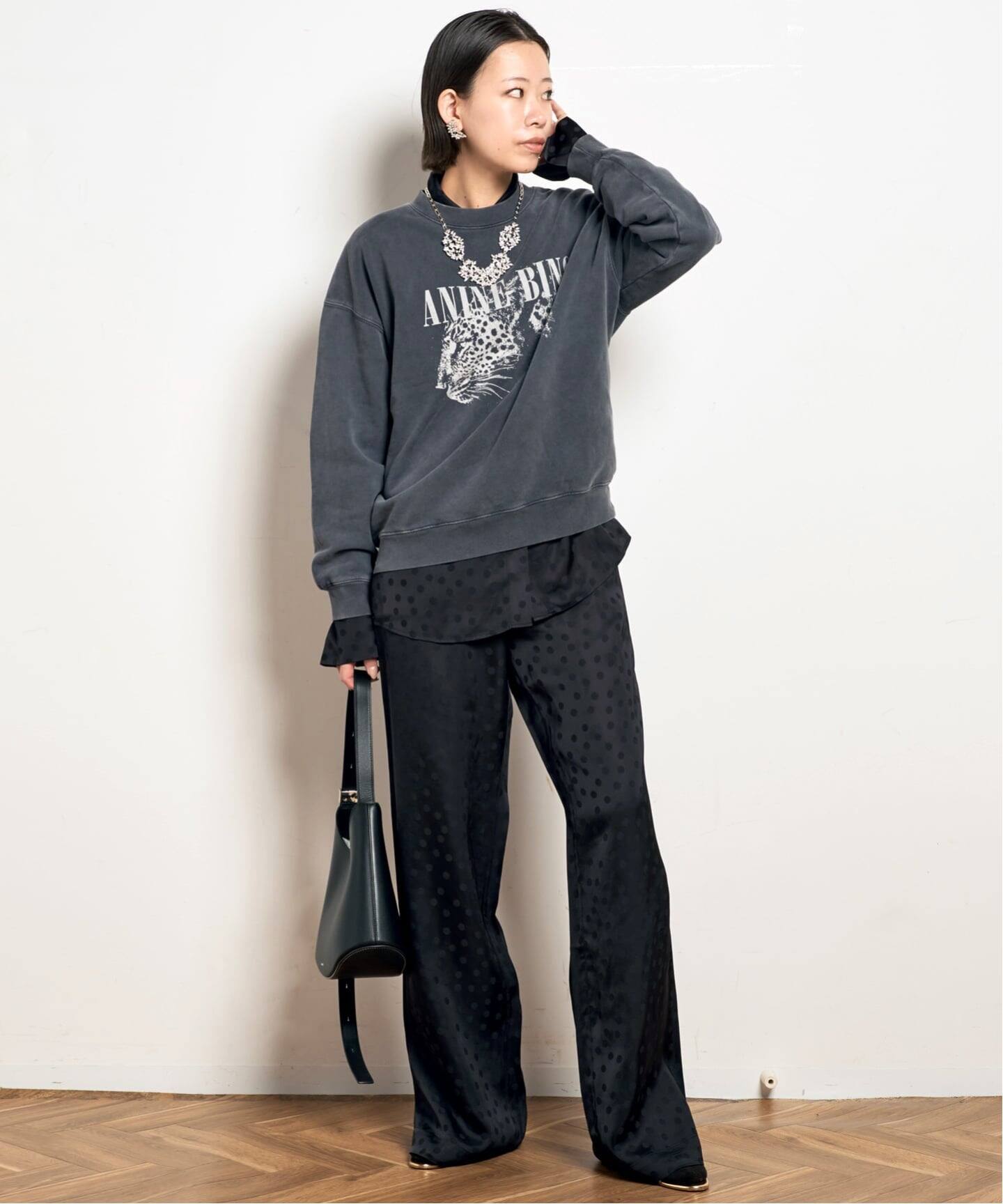 ANINE BING/アニン ビン】SPENCER SWEAT（スウェット）｜AP STUDIO