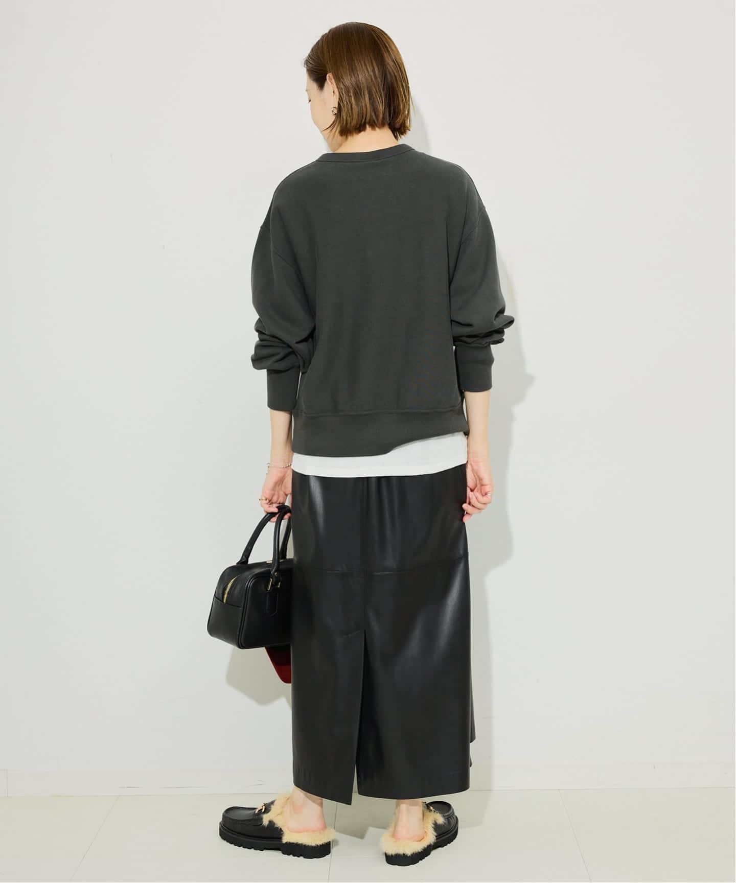 追加2》Champion/チャンピオン SLOBE別注 無地ガゼットスウェット