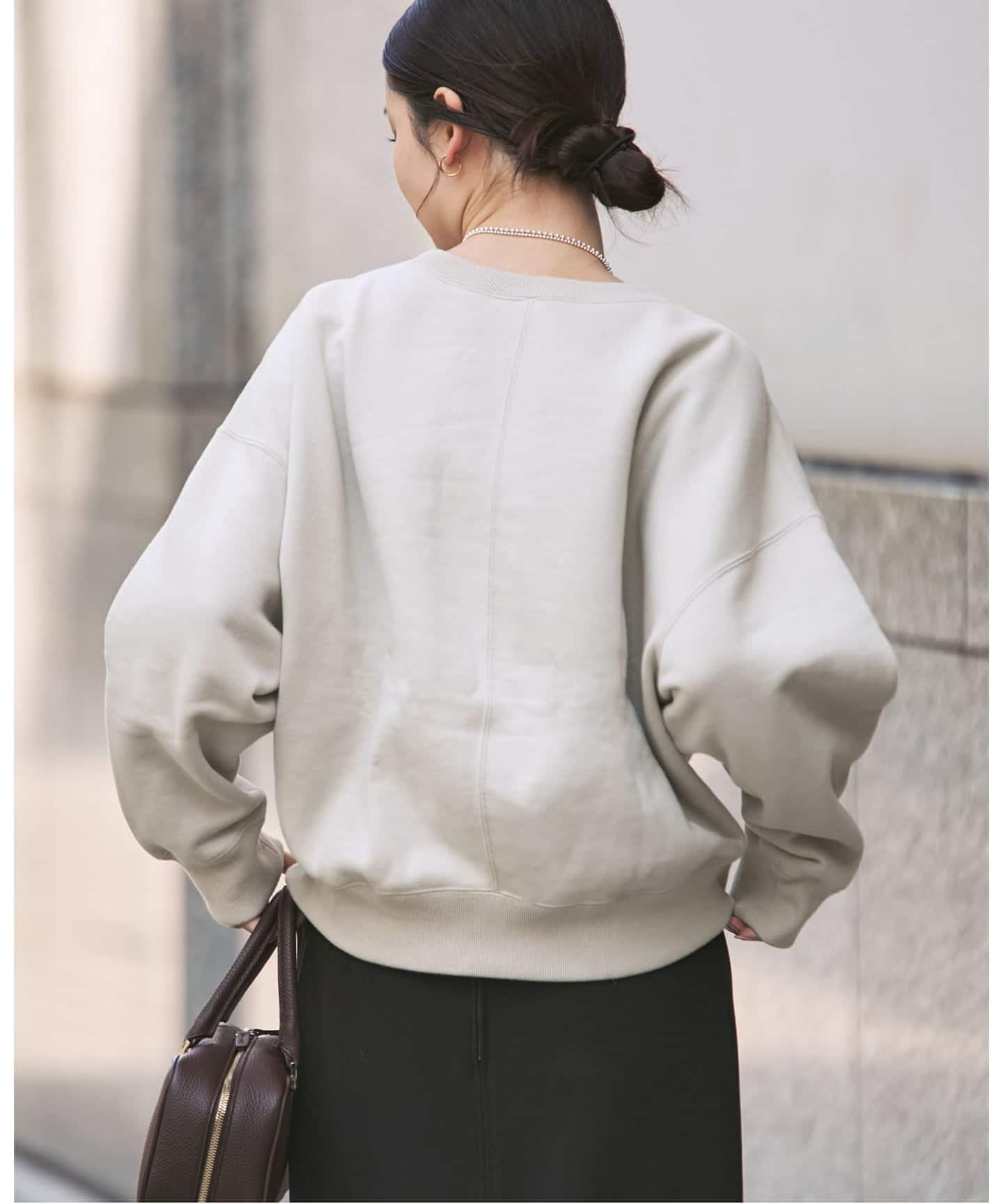 追加》ナッピングオーバーニュアンススウェット（スウェット）｜NOBLE