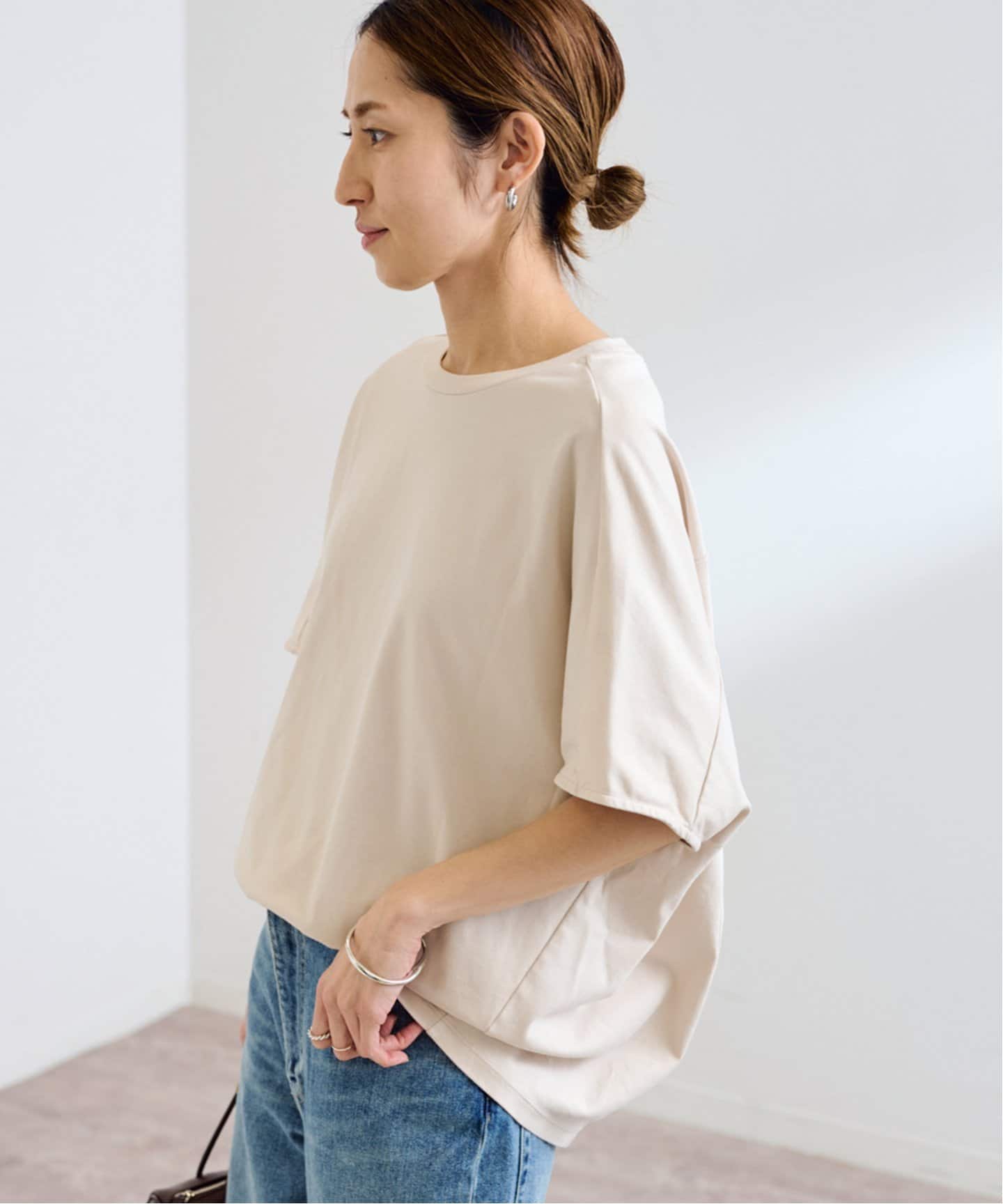 ≪追加≫スムースコクーンプルオーバー（Tシャツ／カットソー