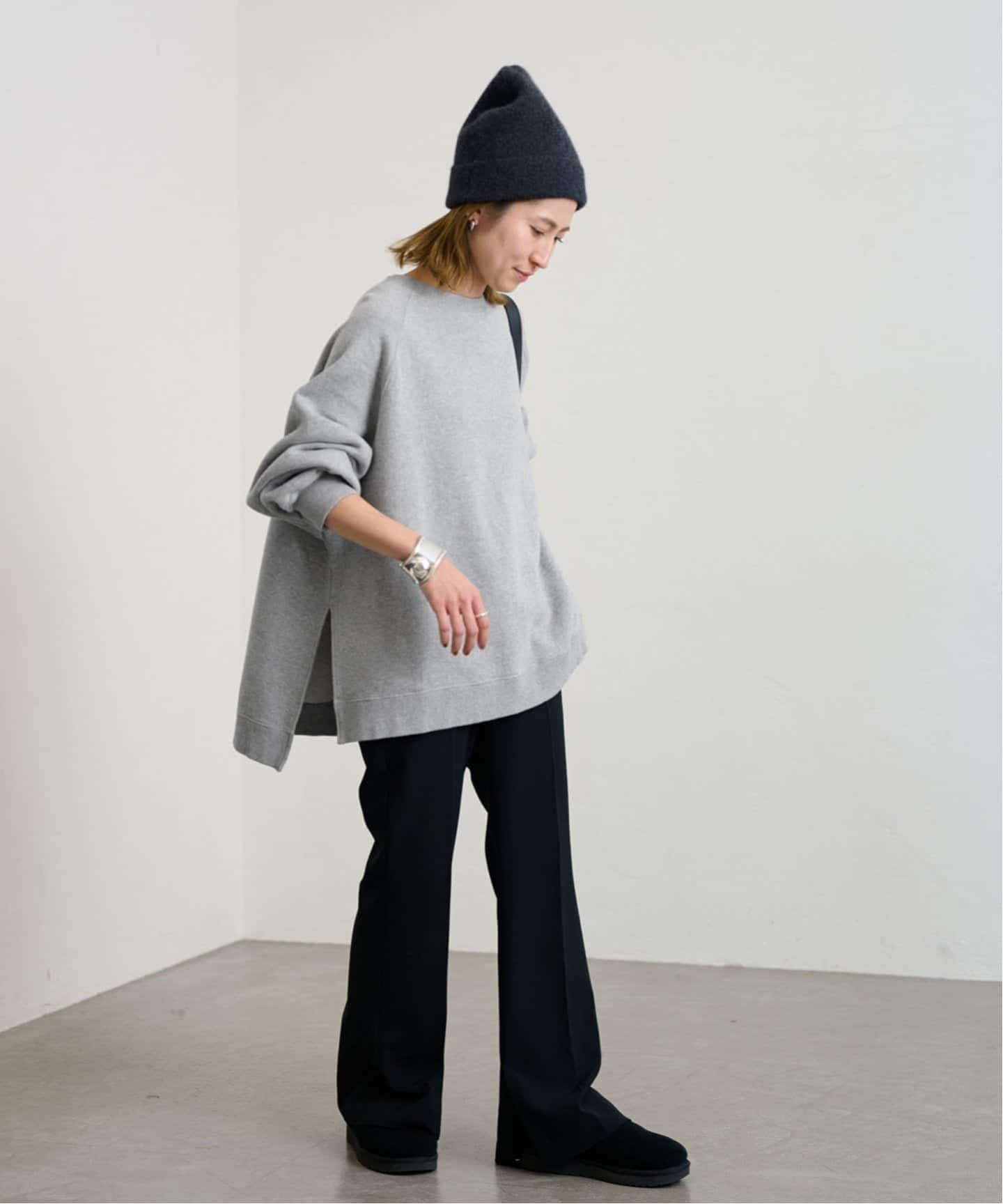 ≪WEB限定 / 追加≫ラグランポンチョスエット（スウェット