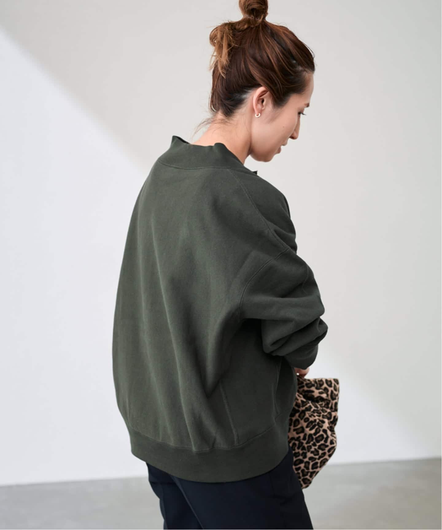 Champion/チャンピオン 別注REVERSE WEAVE11.5OZロゴハーフジップ