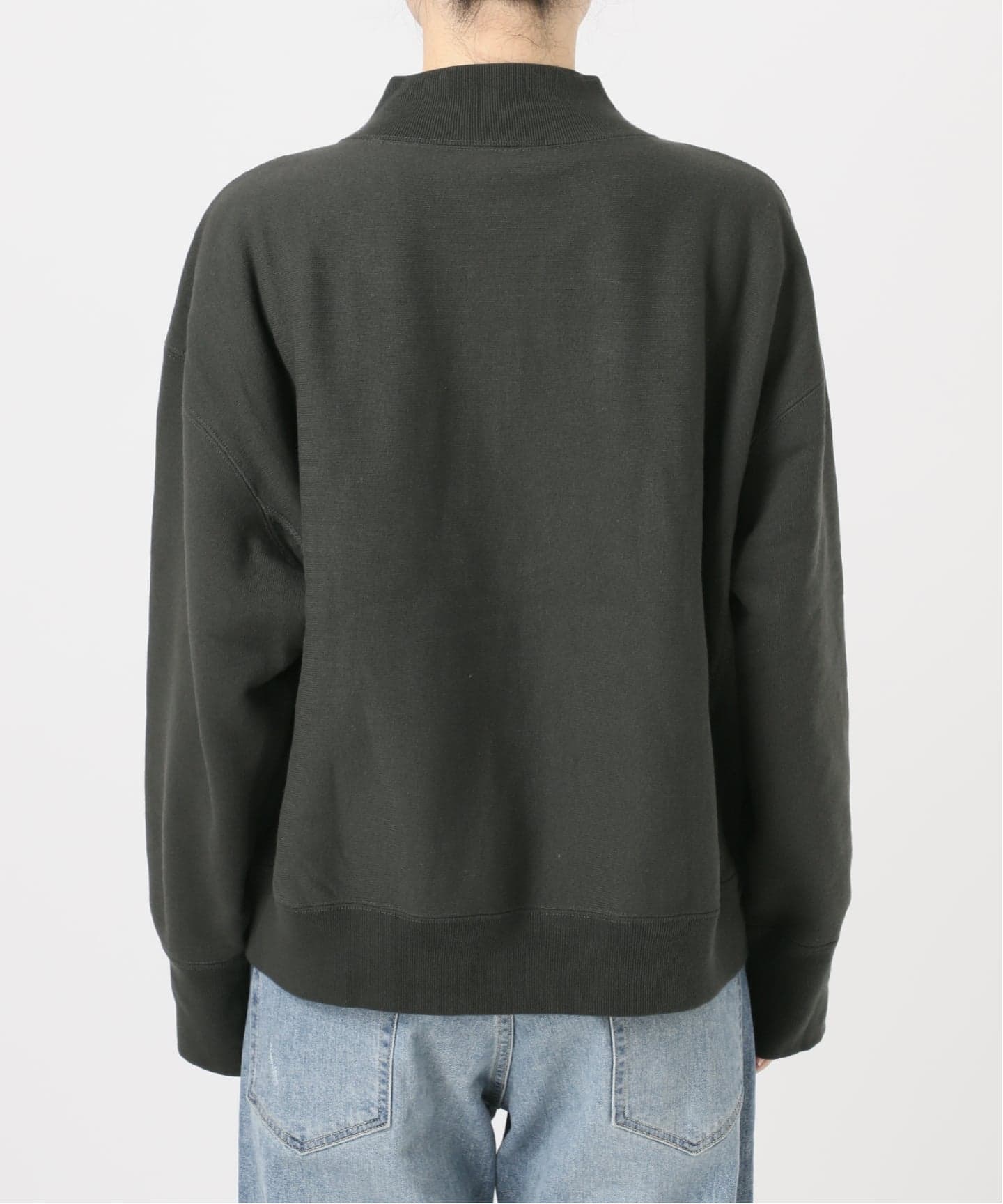 Champion/チャンピオン 別注REVERSE WEAVE11.5OZロゴハーフジップ