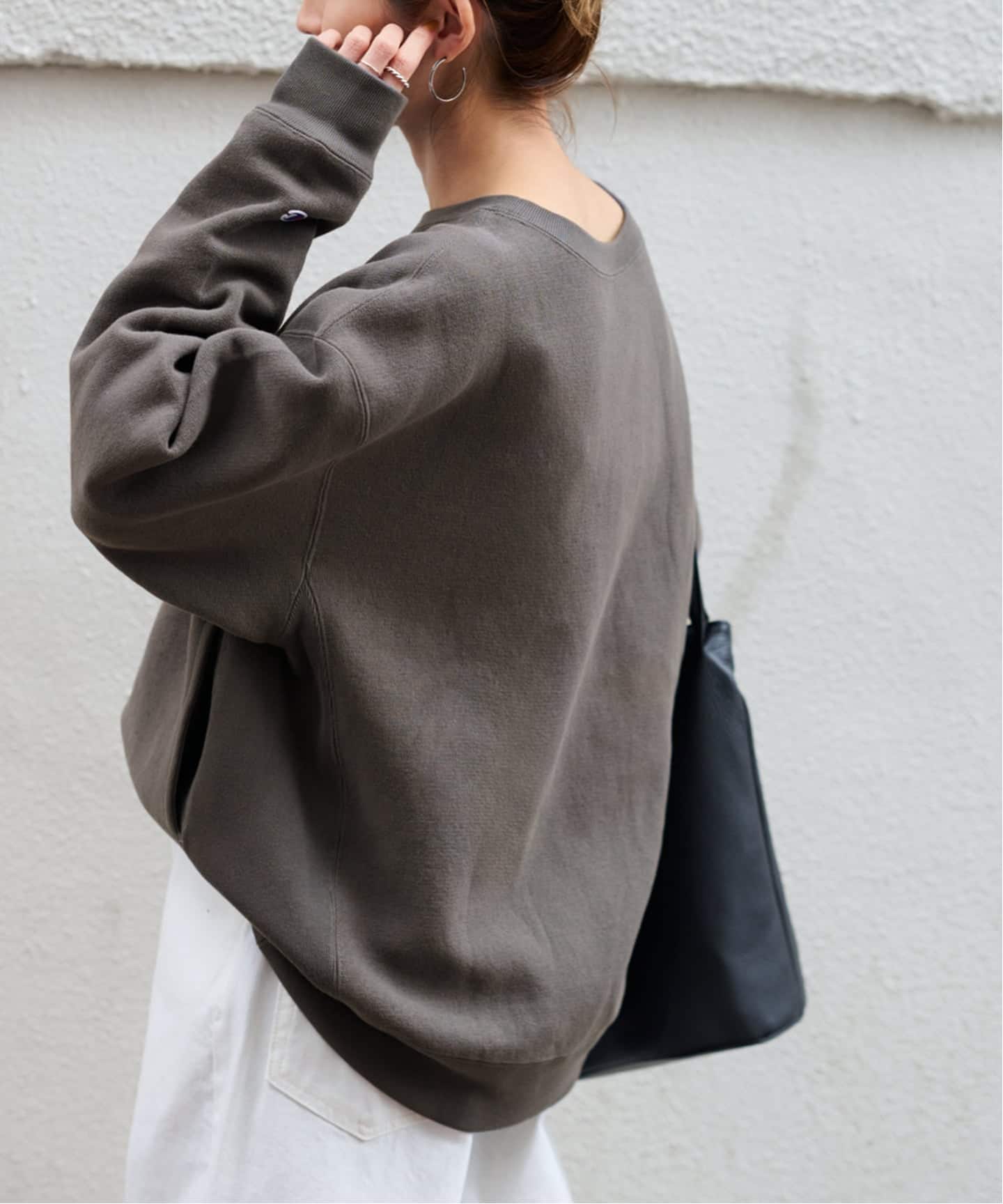 Champion 別注製品染めREVERSE WEAVEポケット（スウェット