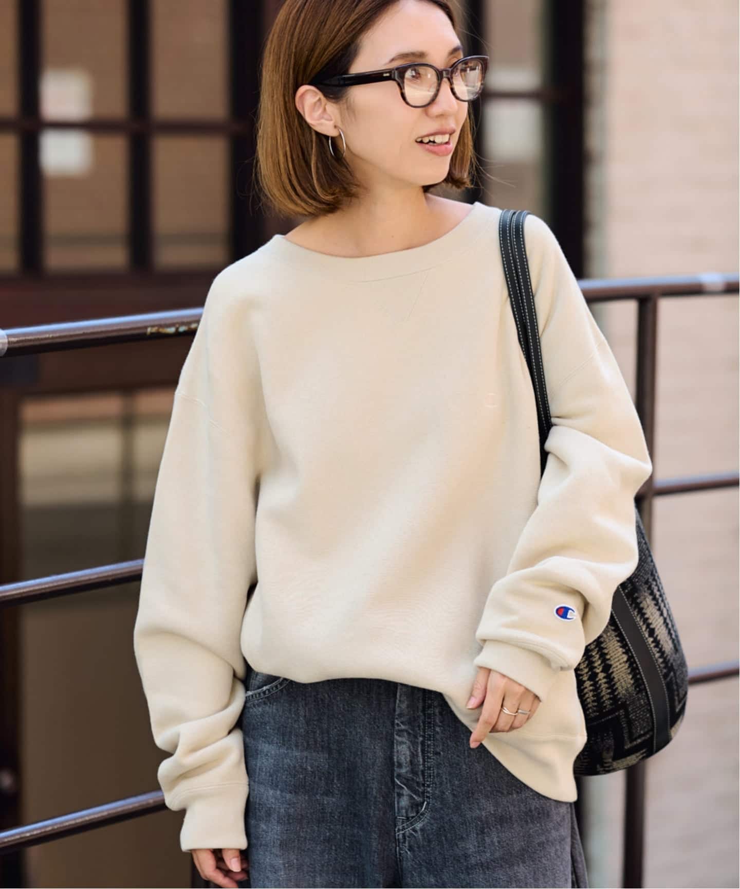 Champion 別注製品染めREVERSE WEAVEポケット（スウェット