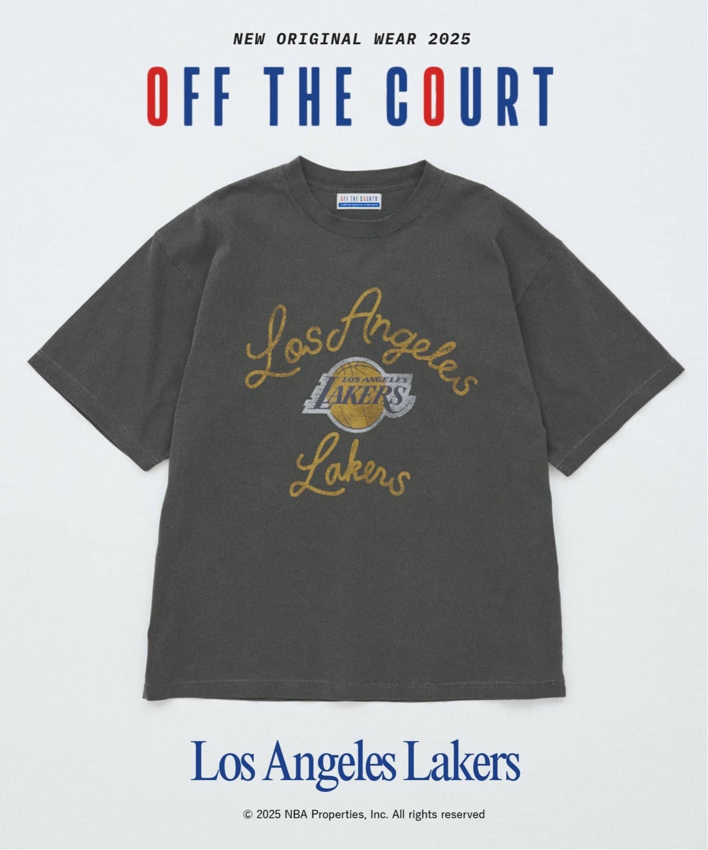 Off The Court by NBA / オフ・ザ・コート バイ NBA 別注 プリントT（T