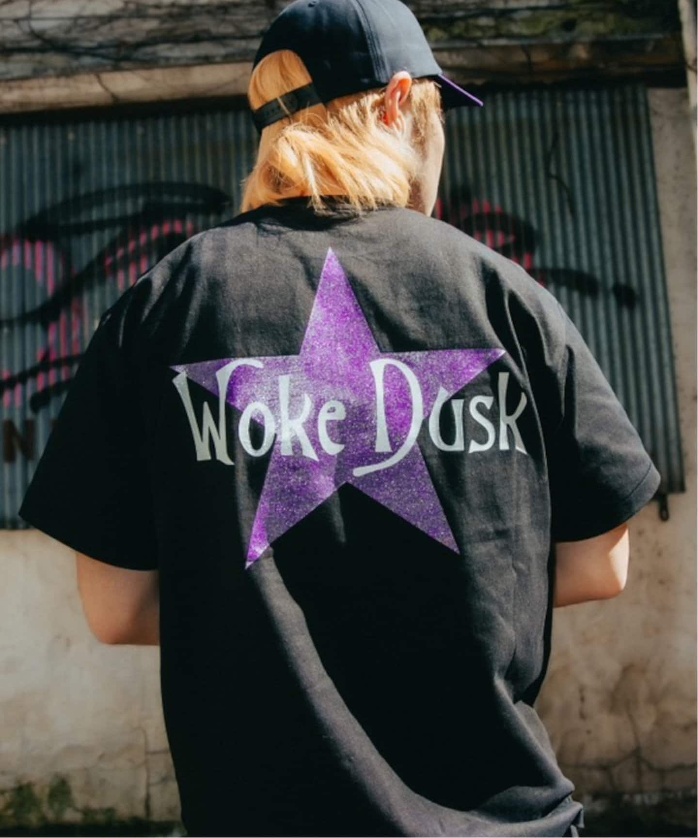 WOKE EDGE / ウォークエッジ × PALE DUSK PD STAR LOGO TEE（Tシャツ