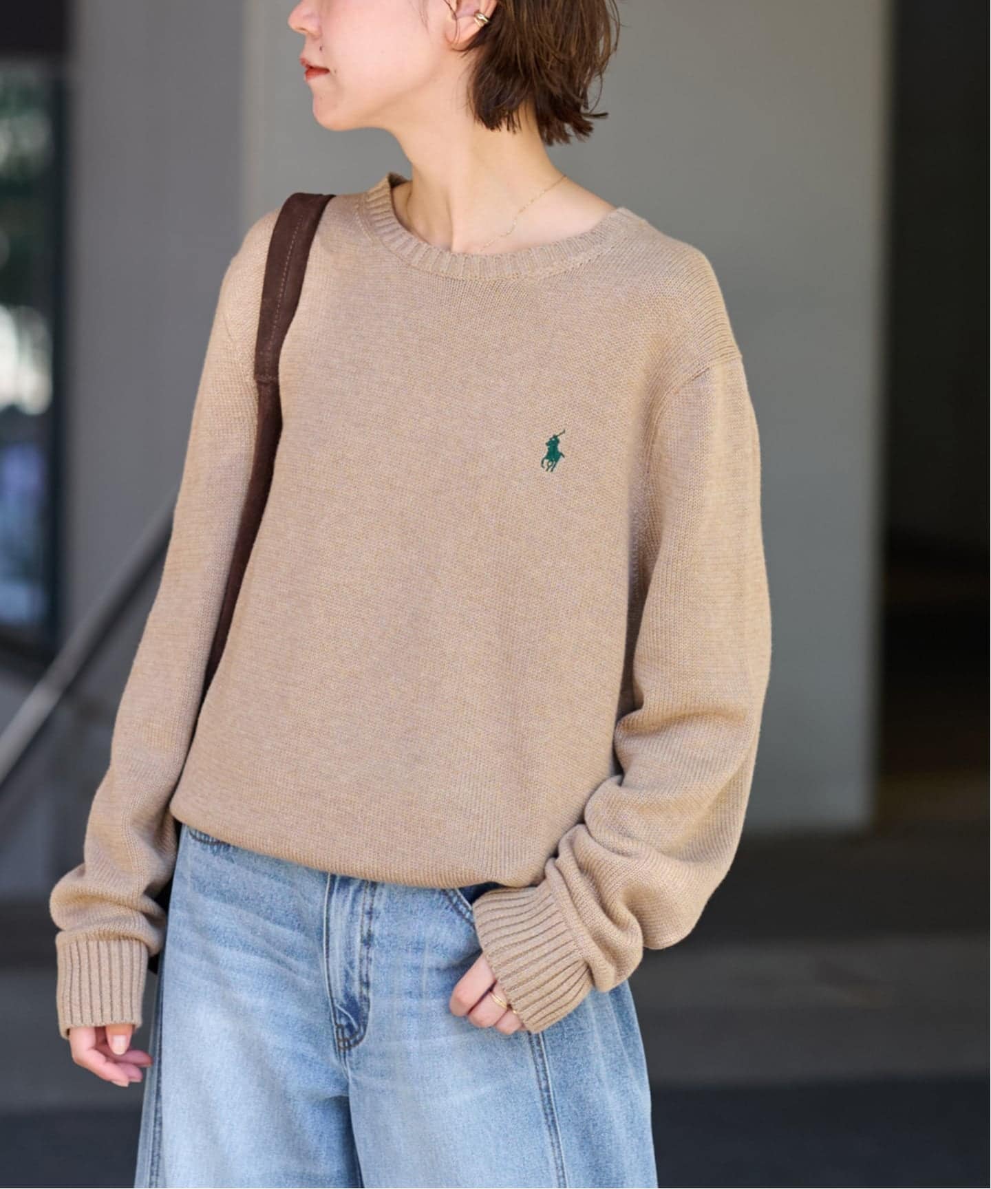 POLO RALPH LAUREN】ロングスリーブニット（ニット／セーター