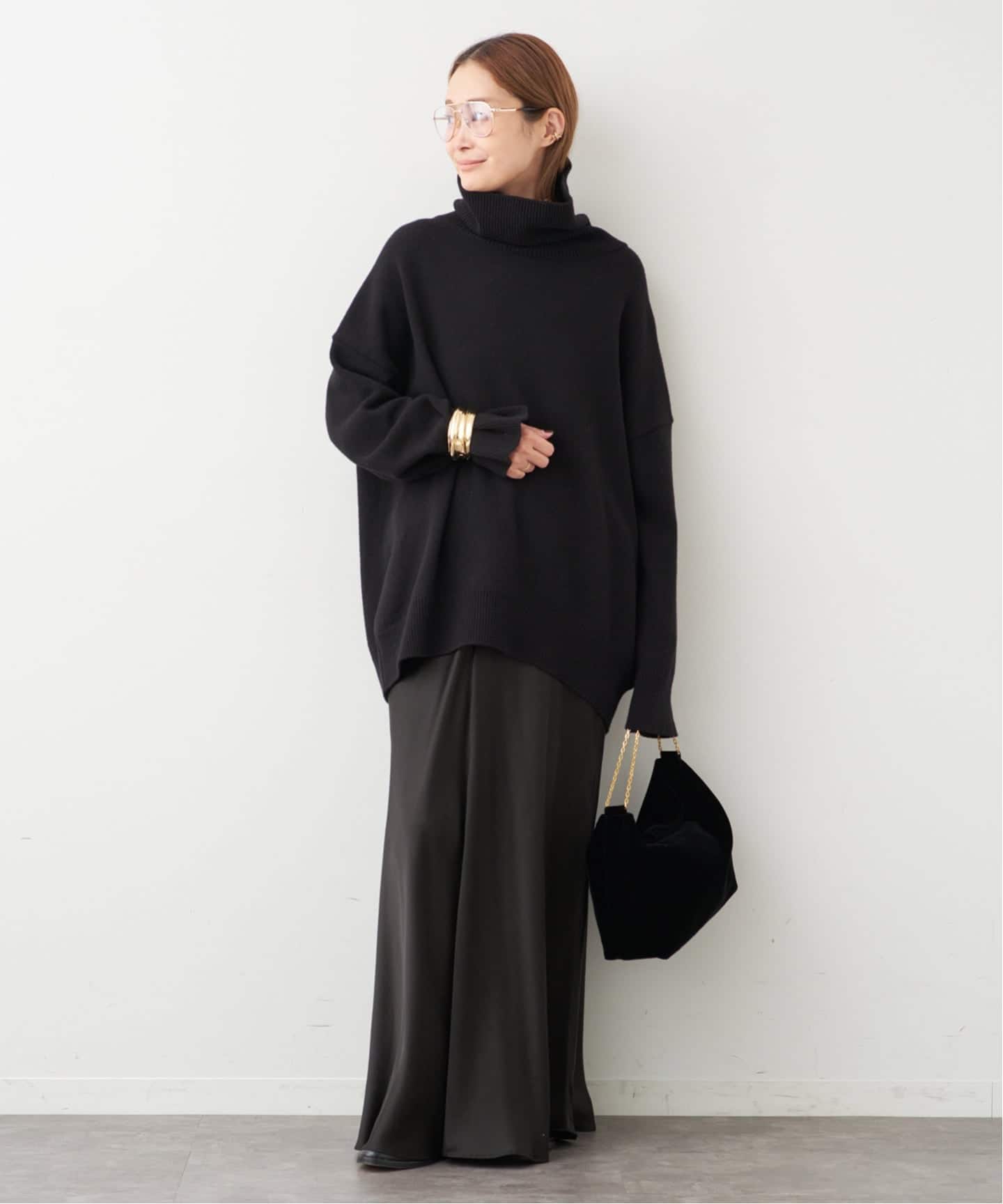 Light タートルネック ニット（ニット／セーター）｜Deuxieme Classe