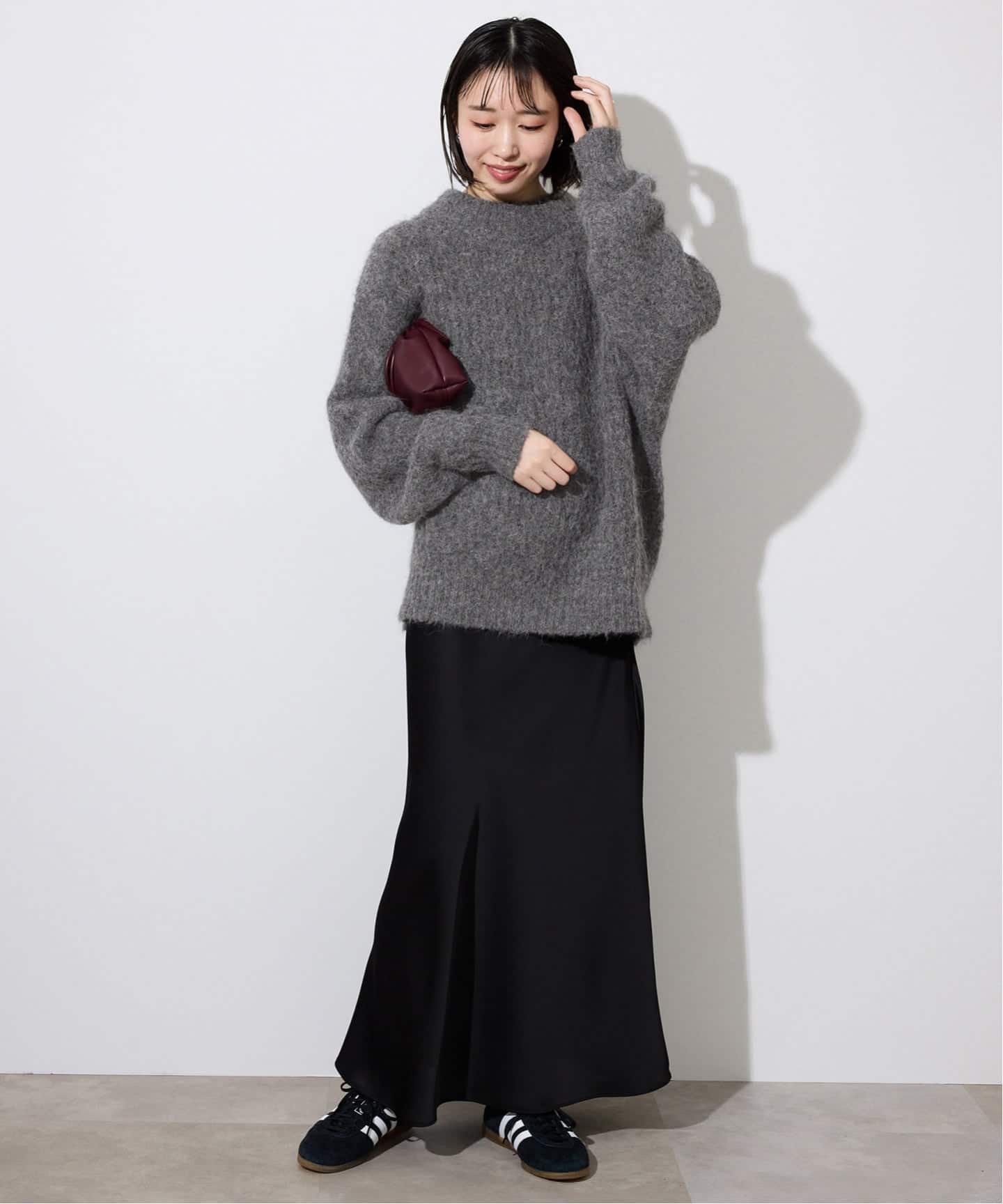 アルパカ混BIG プルオーバー（ニット／セーター）｜SLOBE IENA