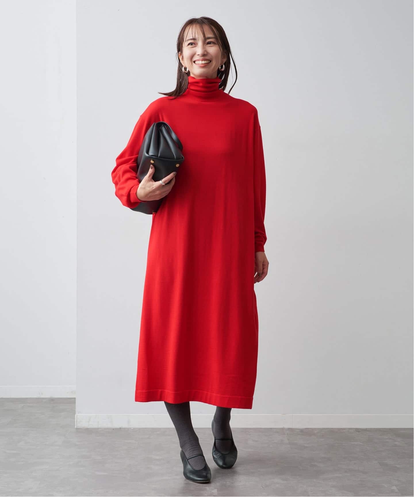 追加》GLOW wool knit ワンピース（ニットワンピース）｜VERMEIL par