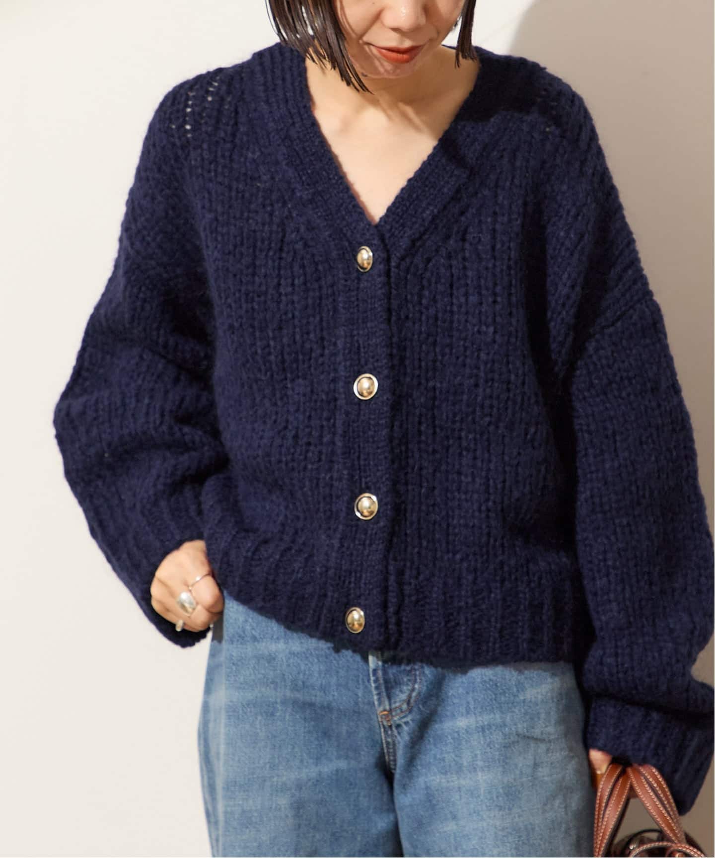 AMYRIS Vネックカーディガン（カーディガン）｜JOURNAL STANDARD L