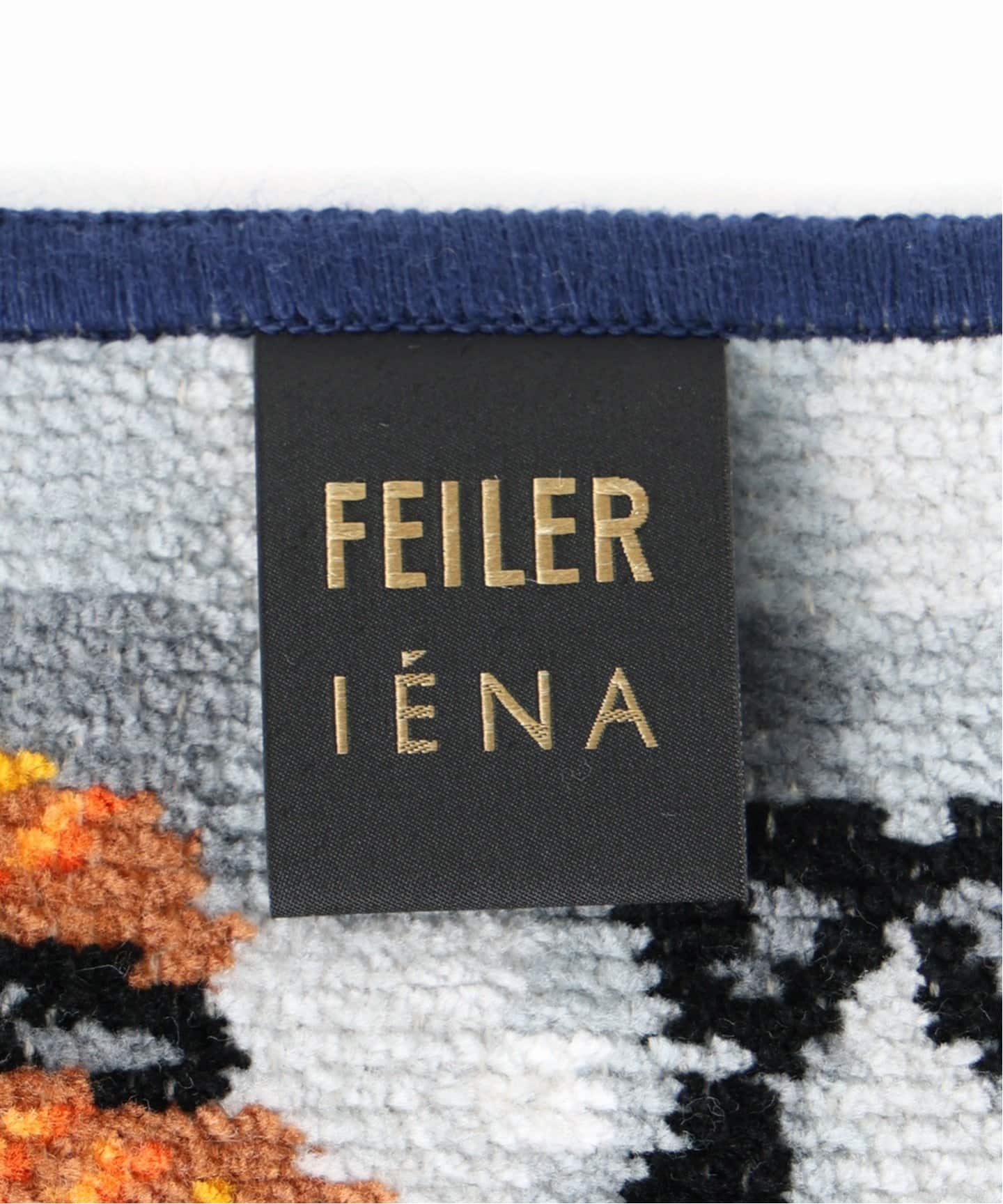 FEILER/フェイラー】別注 PIQUE-NIQUE IENA 25*25（ネイビー