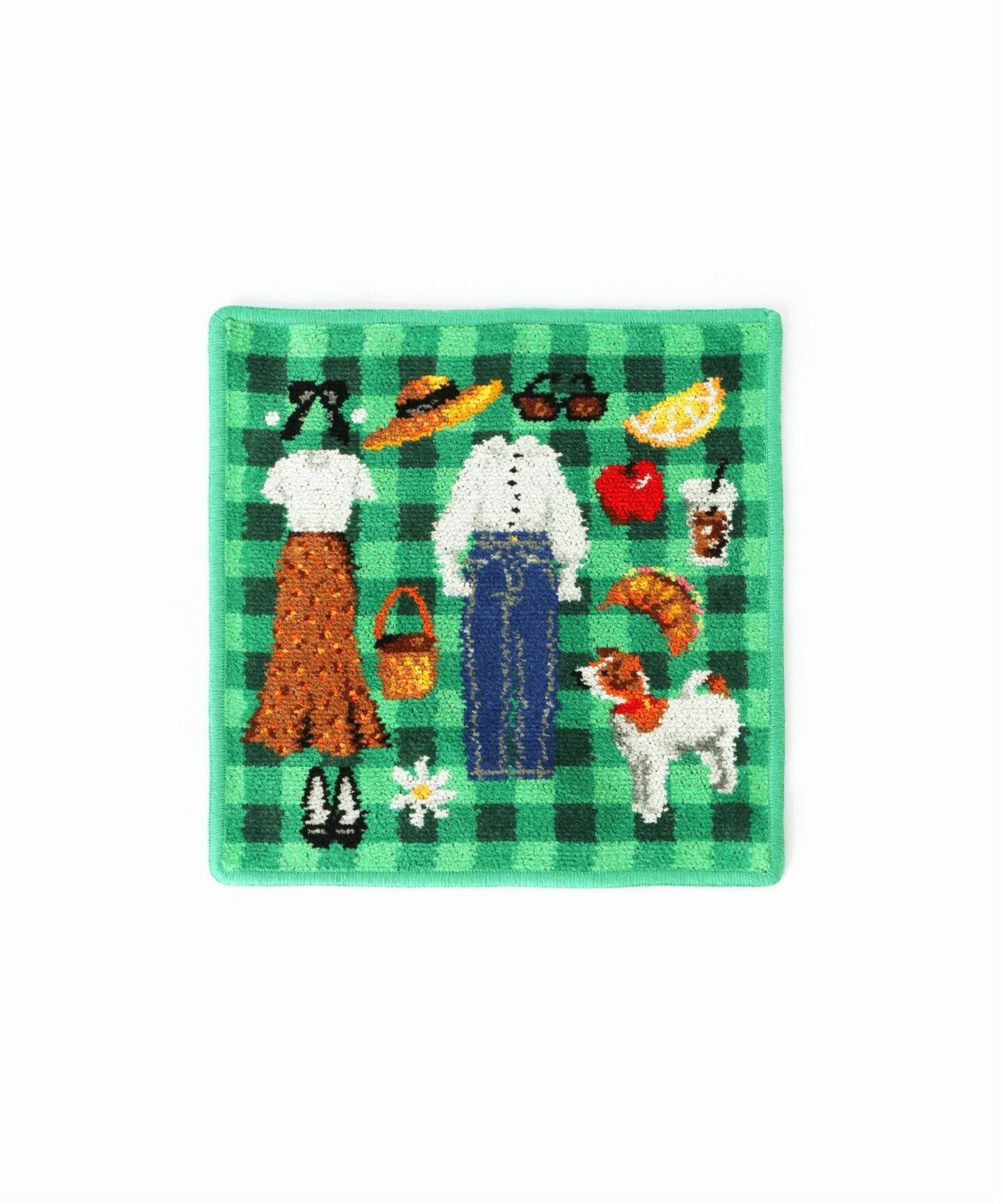 FEILER/フェイラー】別注 PIQUE-NIQUE IENA 25*25（グリーン