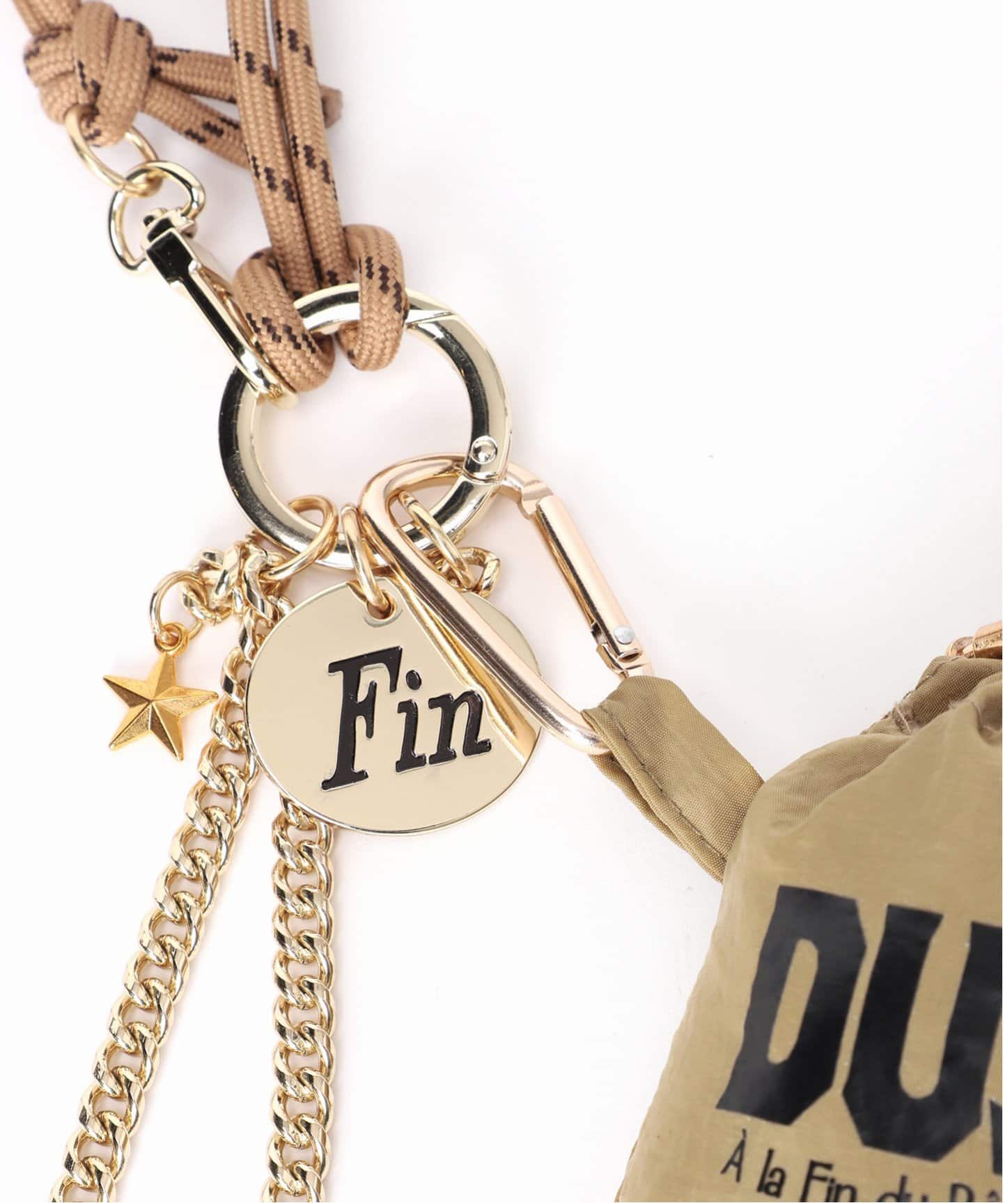 SKIN/スキン】別注フォルダブルパッカブルトートwithチャーム（トート