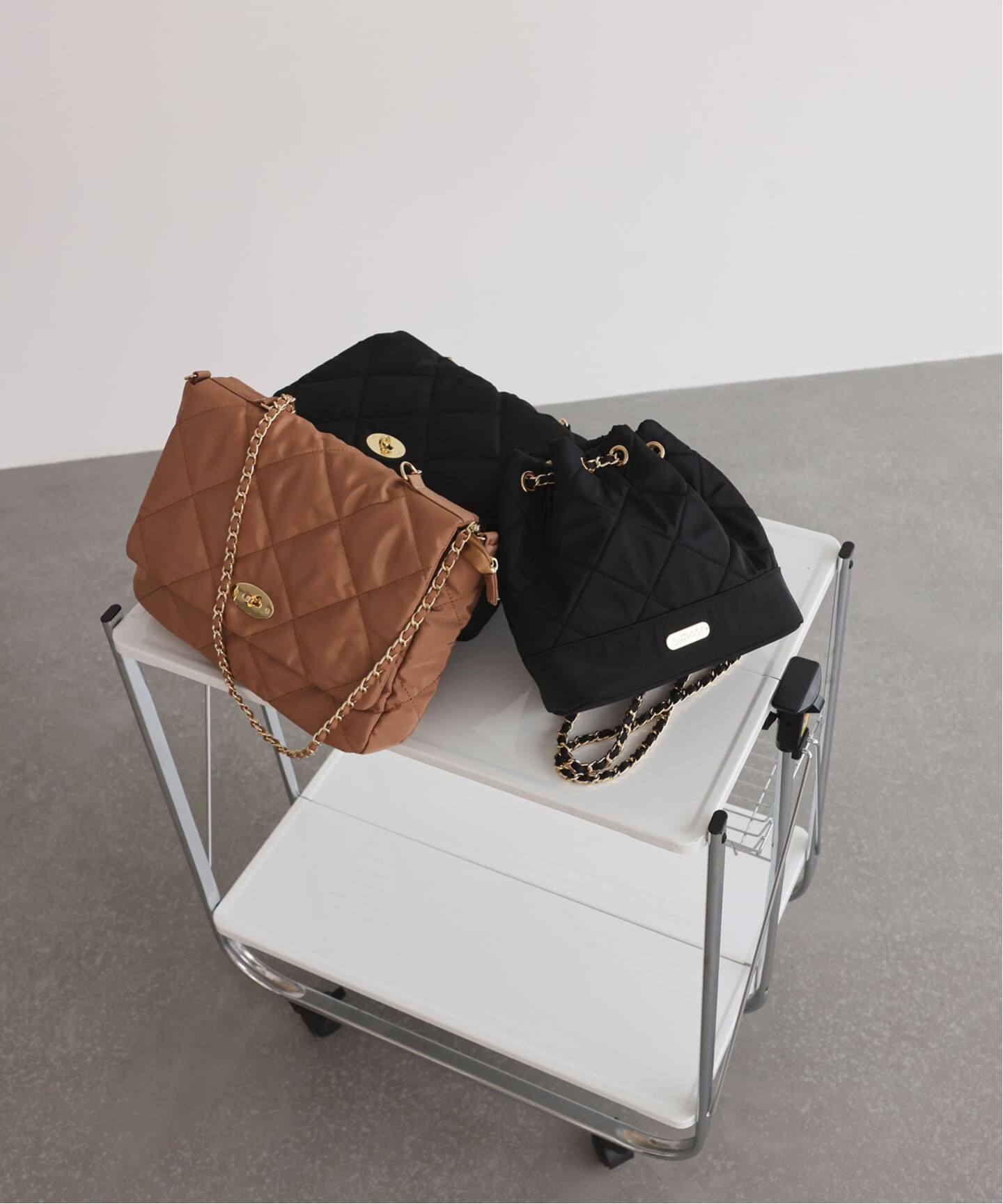 一部WEB限定カラー/追加2》OUTDOOR SLOBE別注 キルティンクショルダー