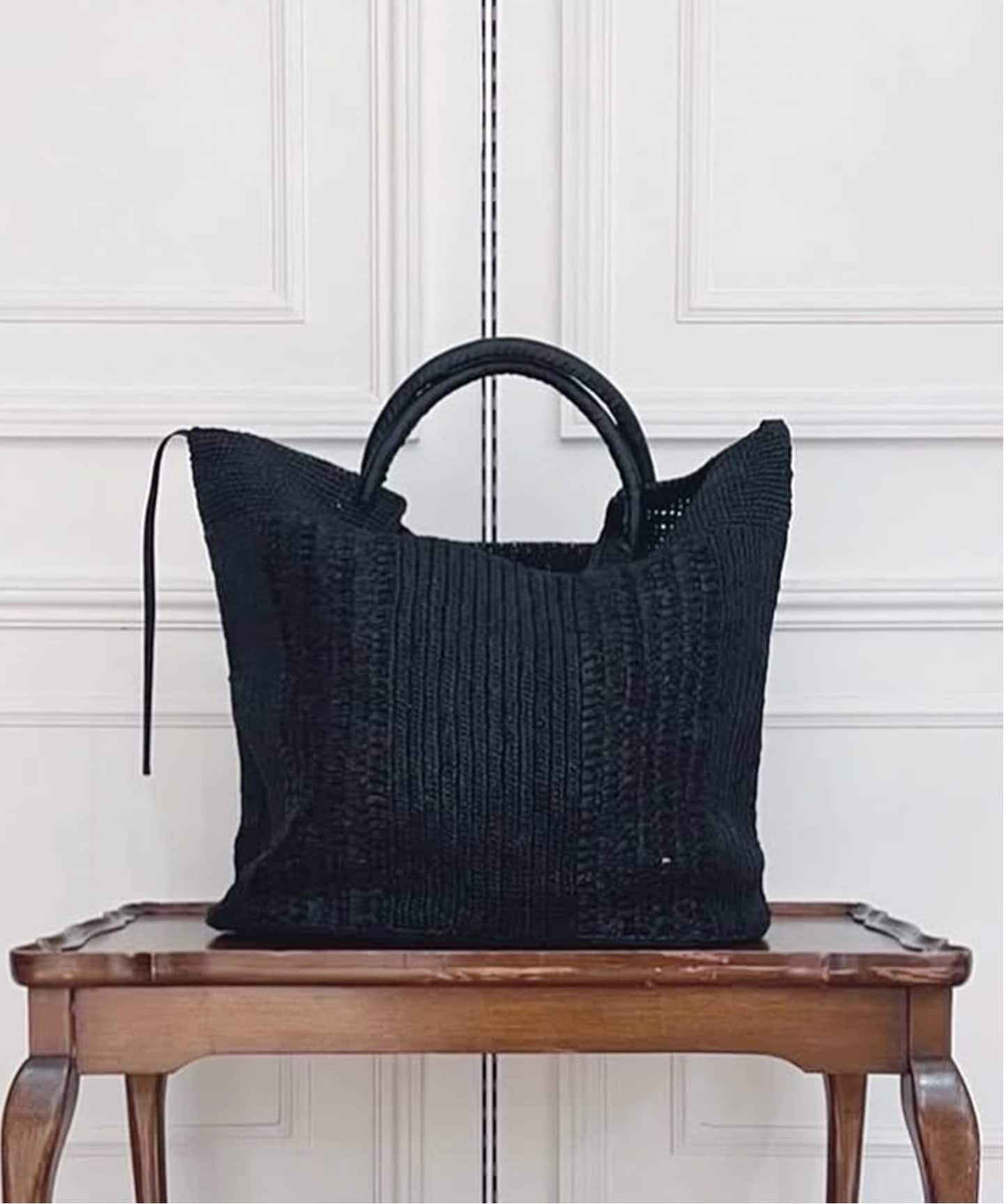 A POINT ETC/アーポワン ウテセ】カゴバック大容量