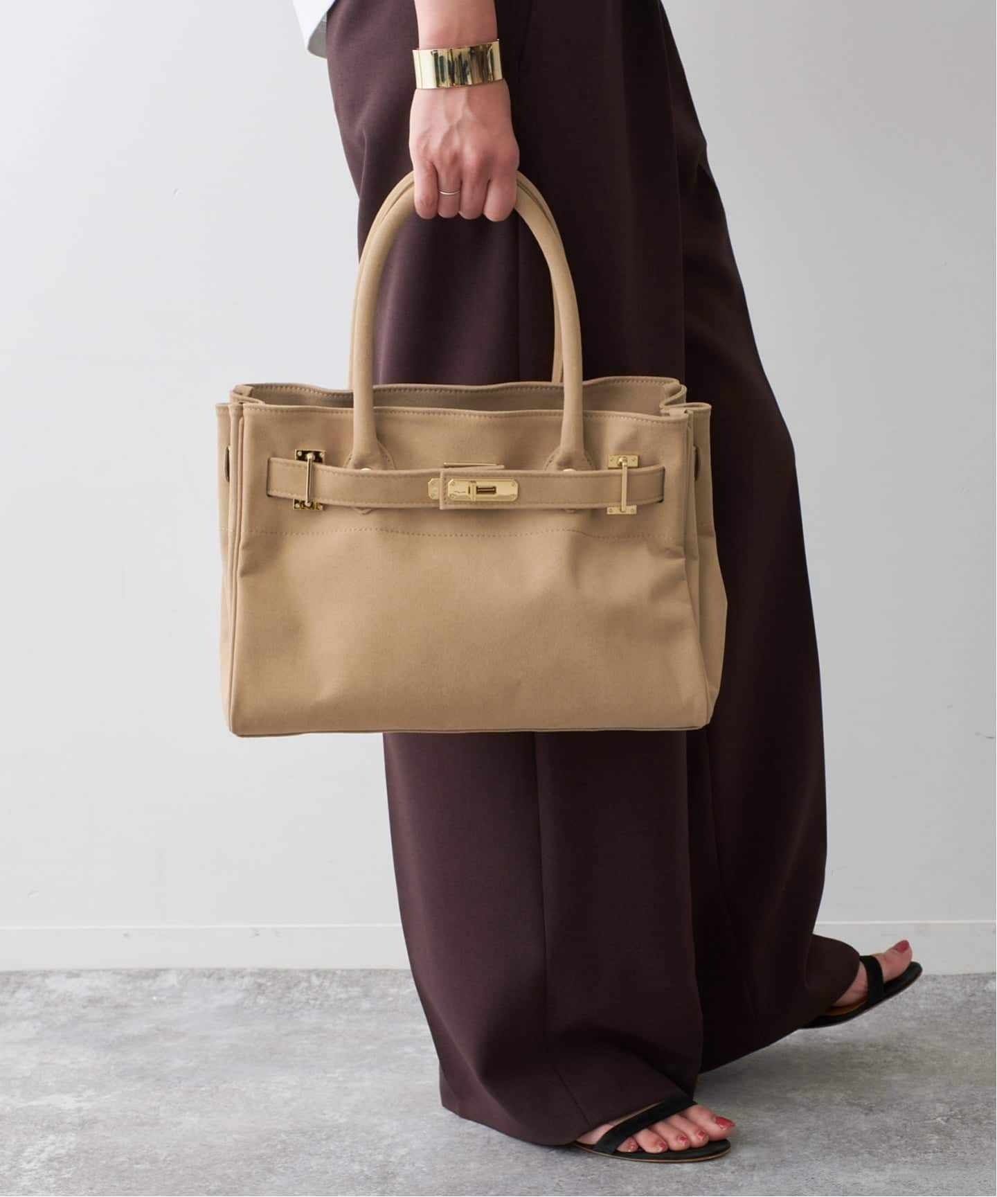 SITA PARANTICA/シータパランティカ *SS別注 フェイクスエードトート M