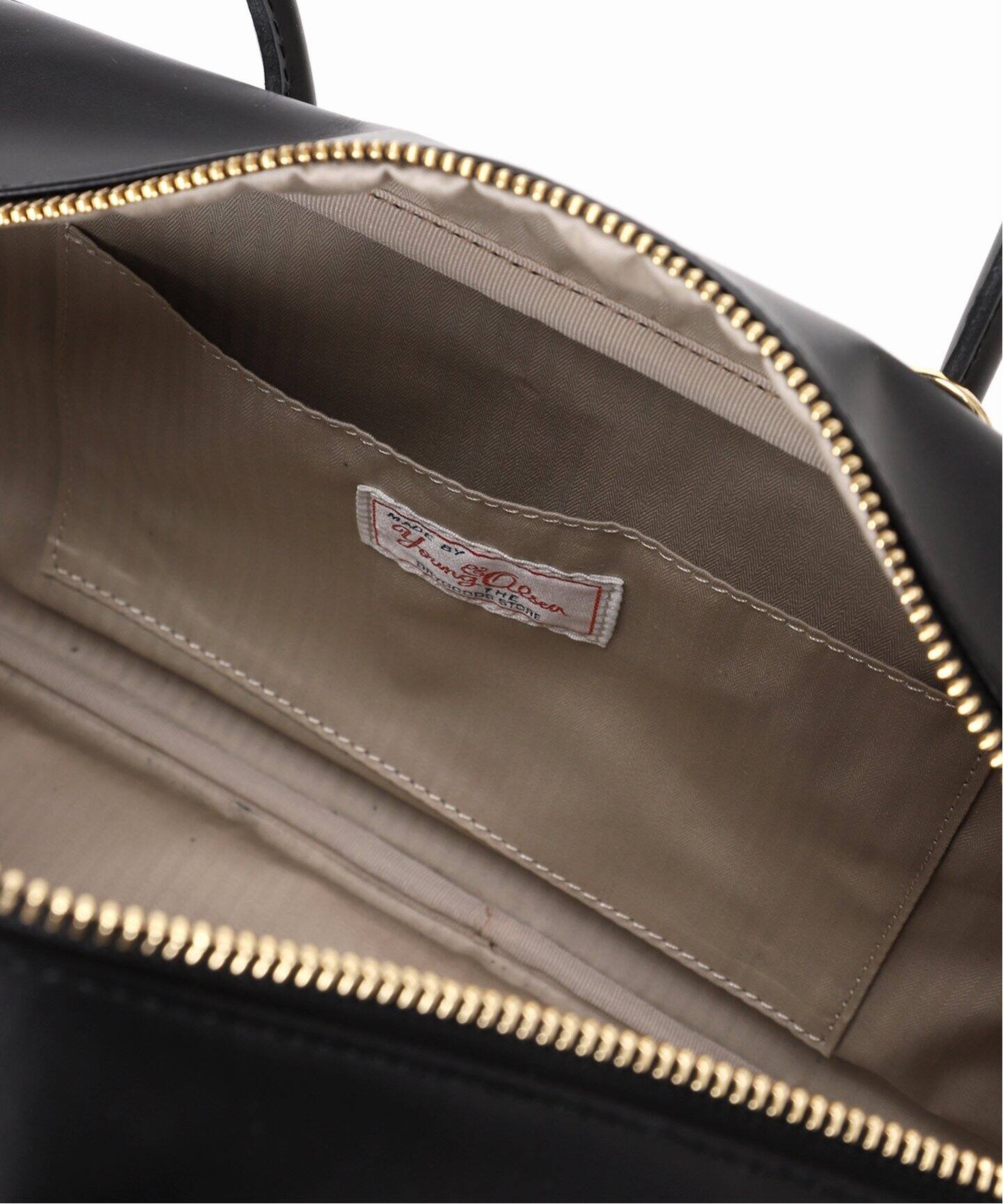 YOUNG&OLSEN 別注SMOOTH LEATHER STUDENT M KHWL（ハンドバッグ