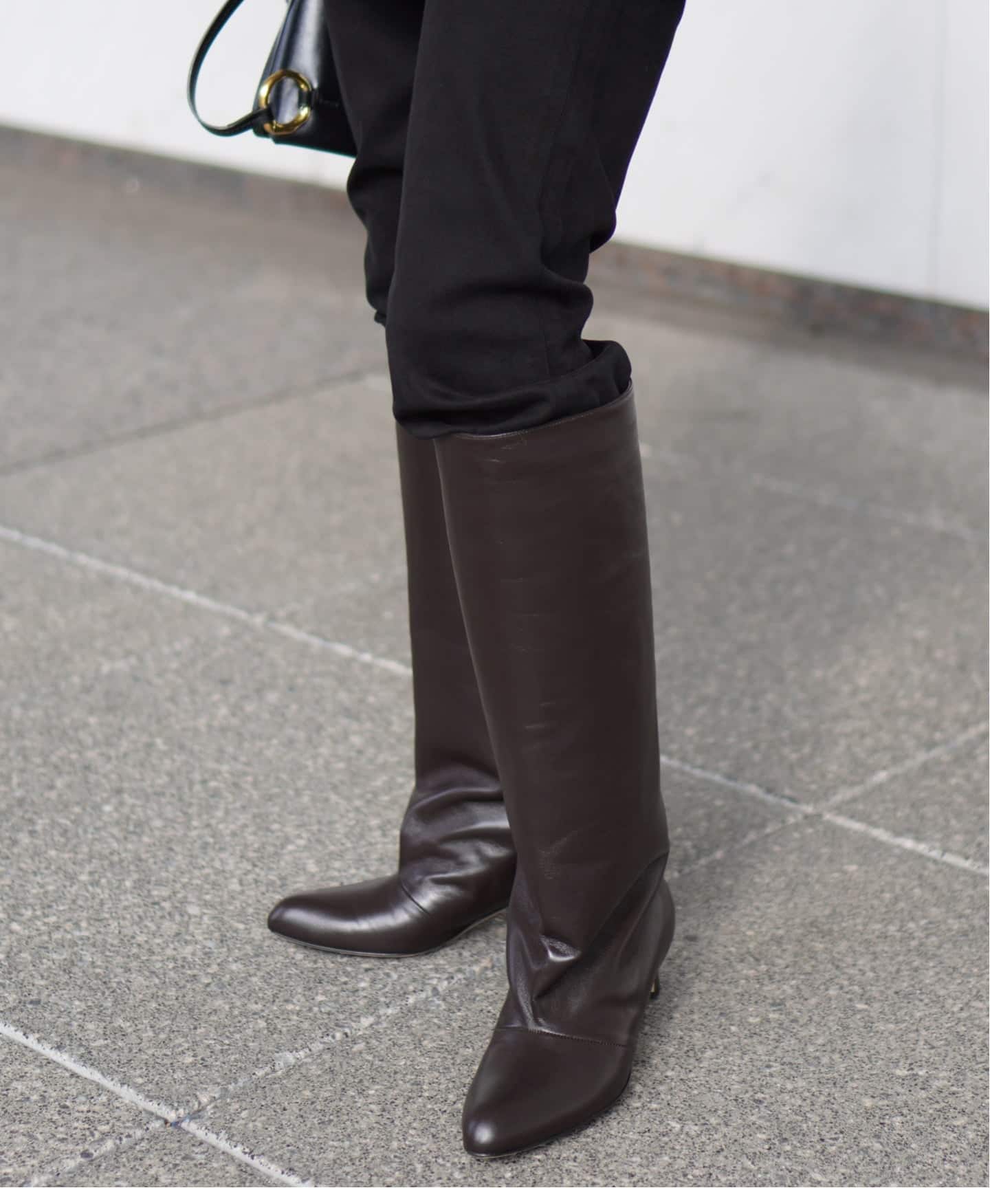 NEBULONI E./ネブローニ】leather long boots（ロングブーツ）｜AP