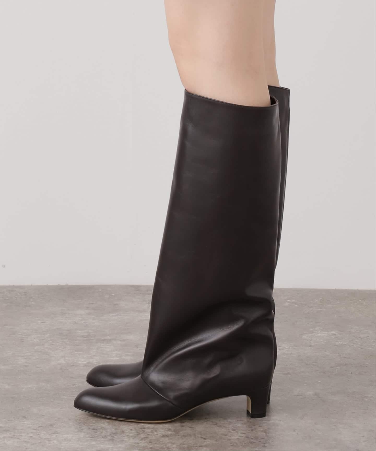 NEBULONI E./ネブローニ】leather long boots（ロングブーツ）｜AP