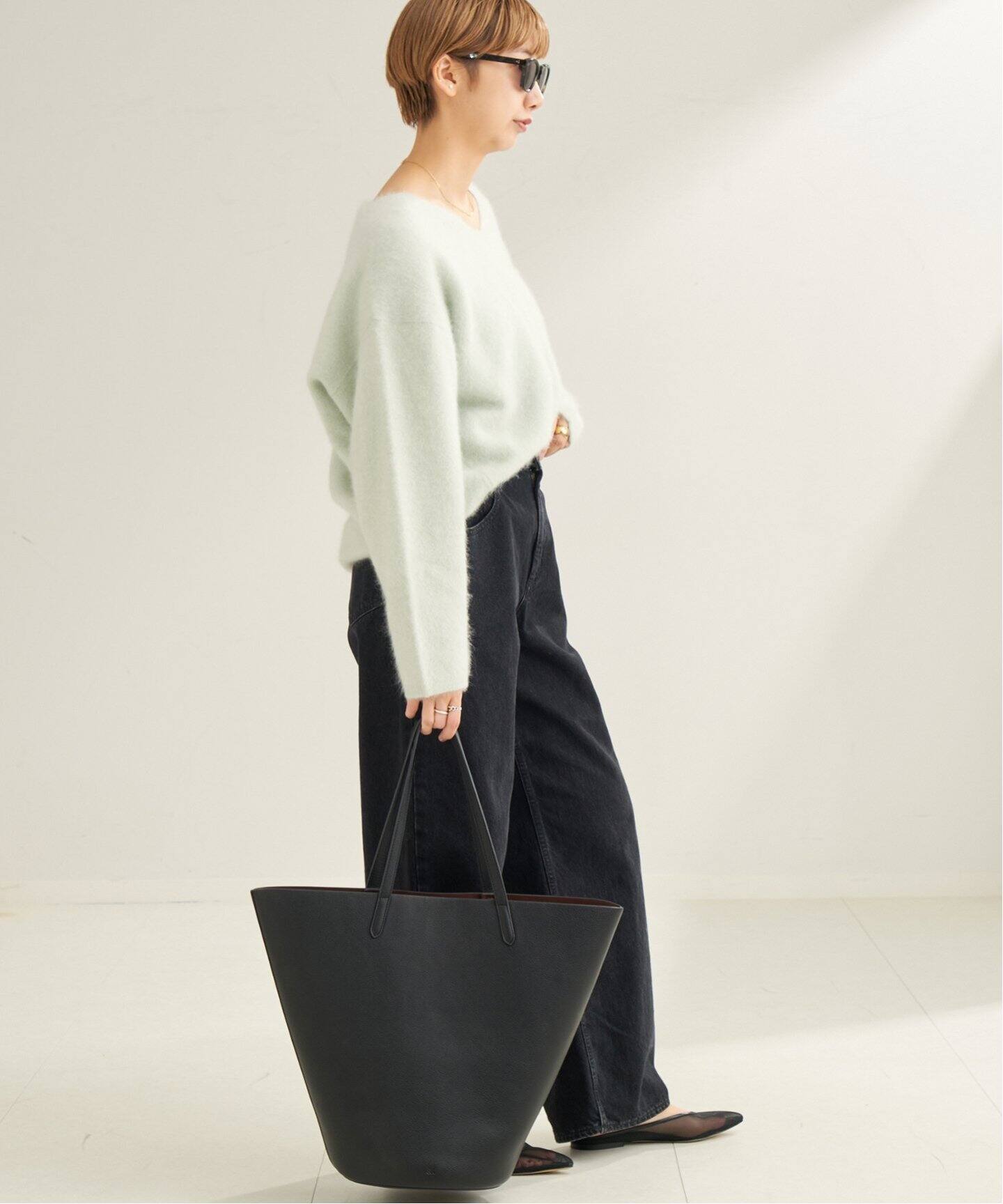 CORSO ROMA 9 TINA2720 ブラック ミュールプラージュ