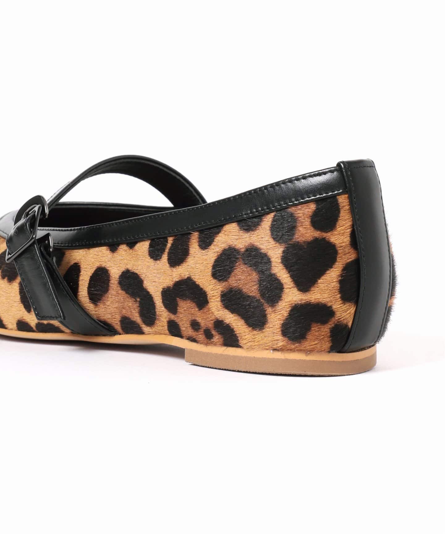 Spick & Span レオパードメリージェーン（フラットシューズ）｜Spick