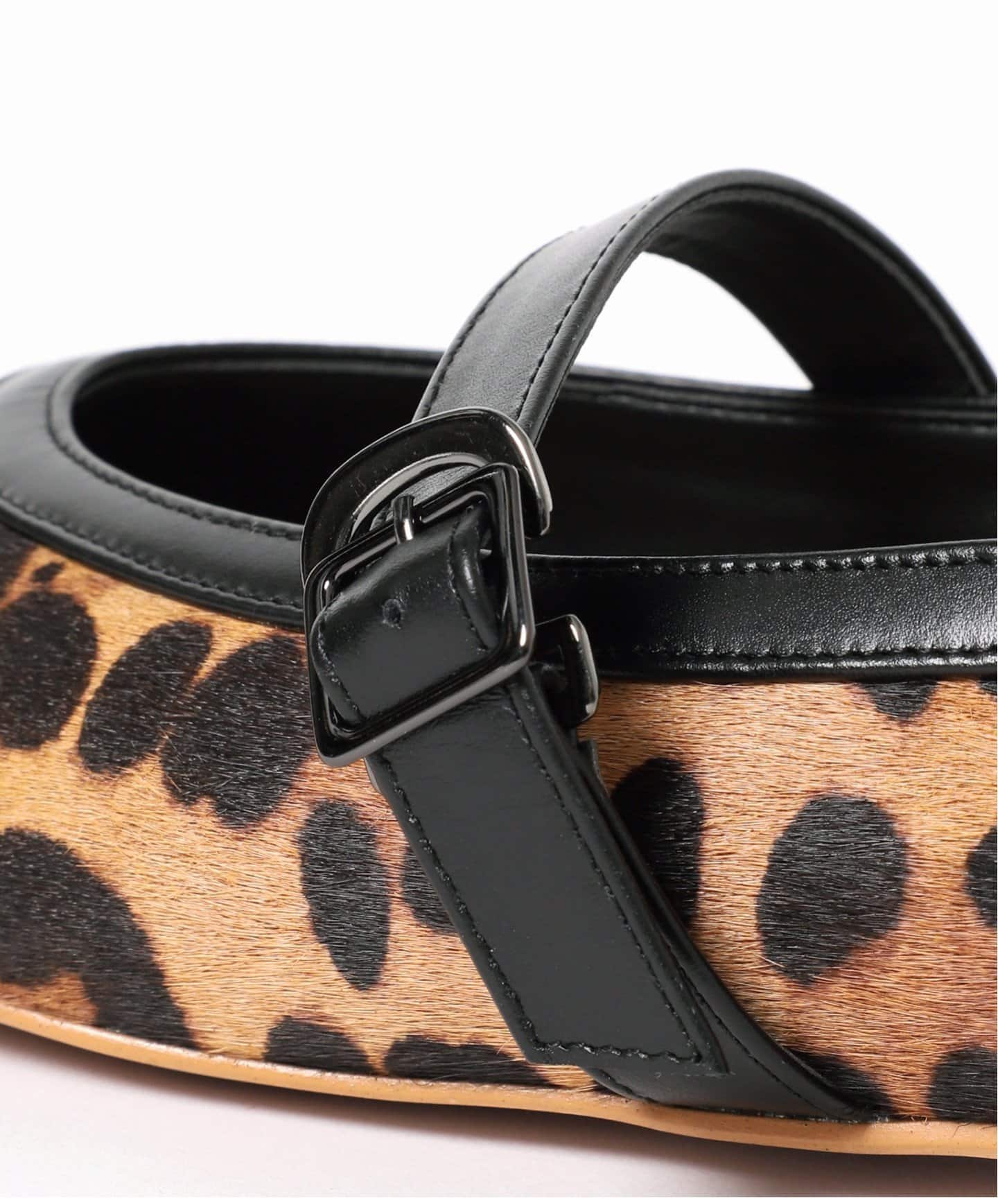 Spick & Span レオパードメリージェーン（フラットシューズ）｜Spick