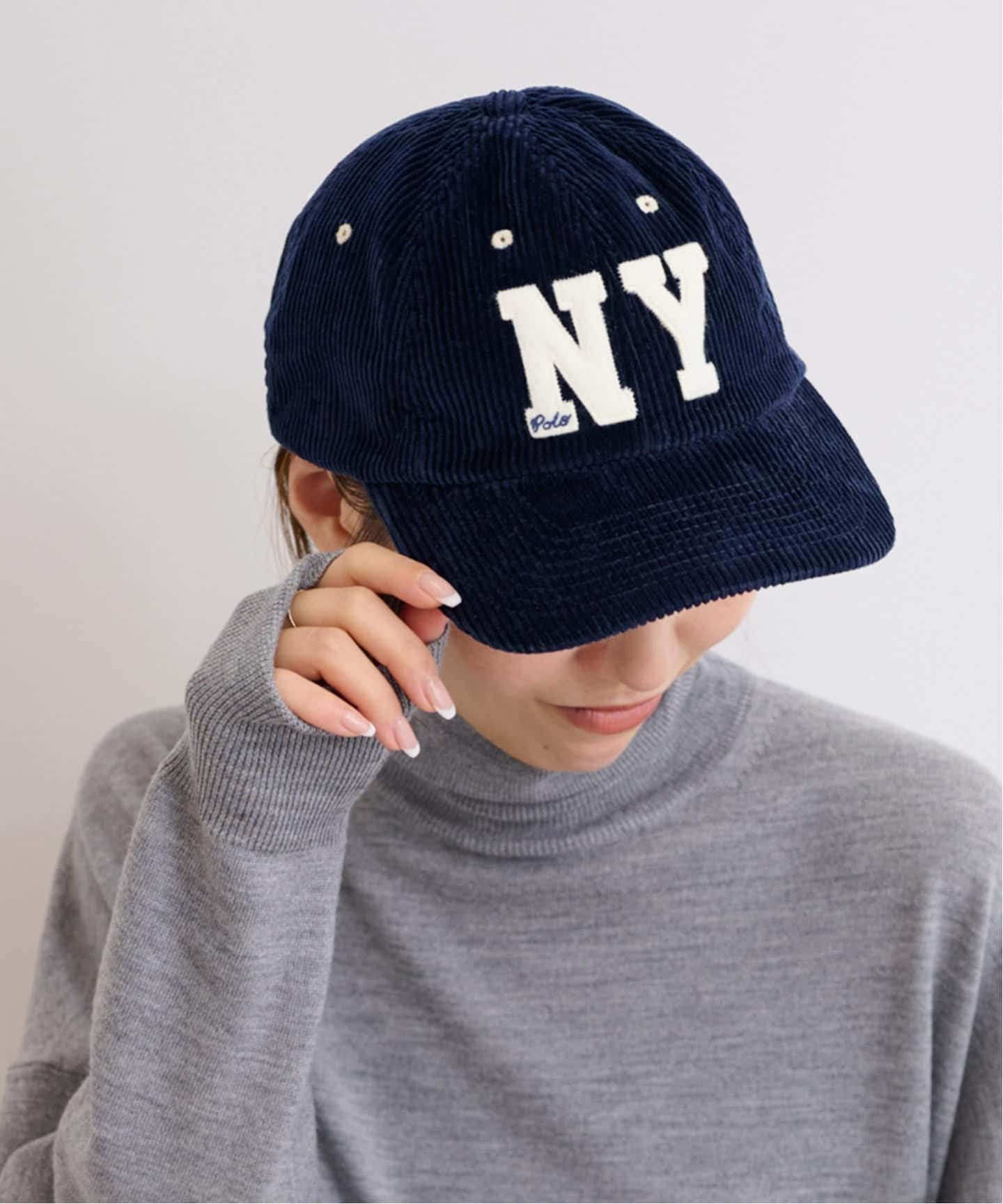 POLO RALPH LAUREN】CORDUROY NY AUTHENTI：キャップ（キャップ